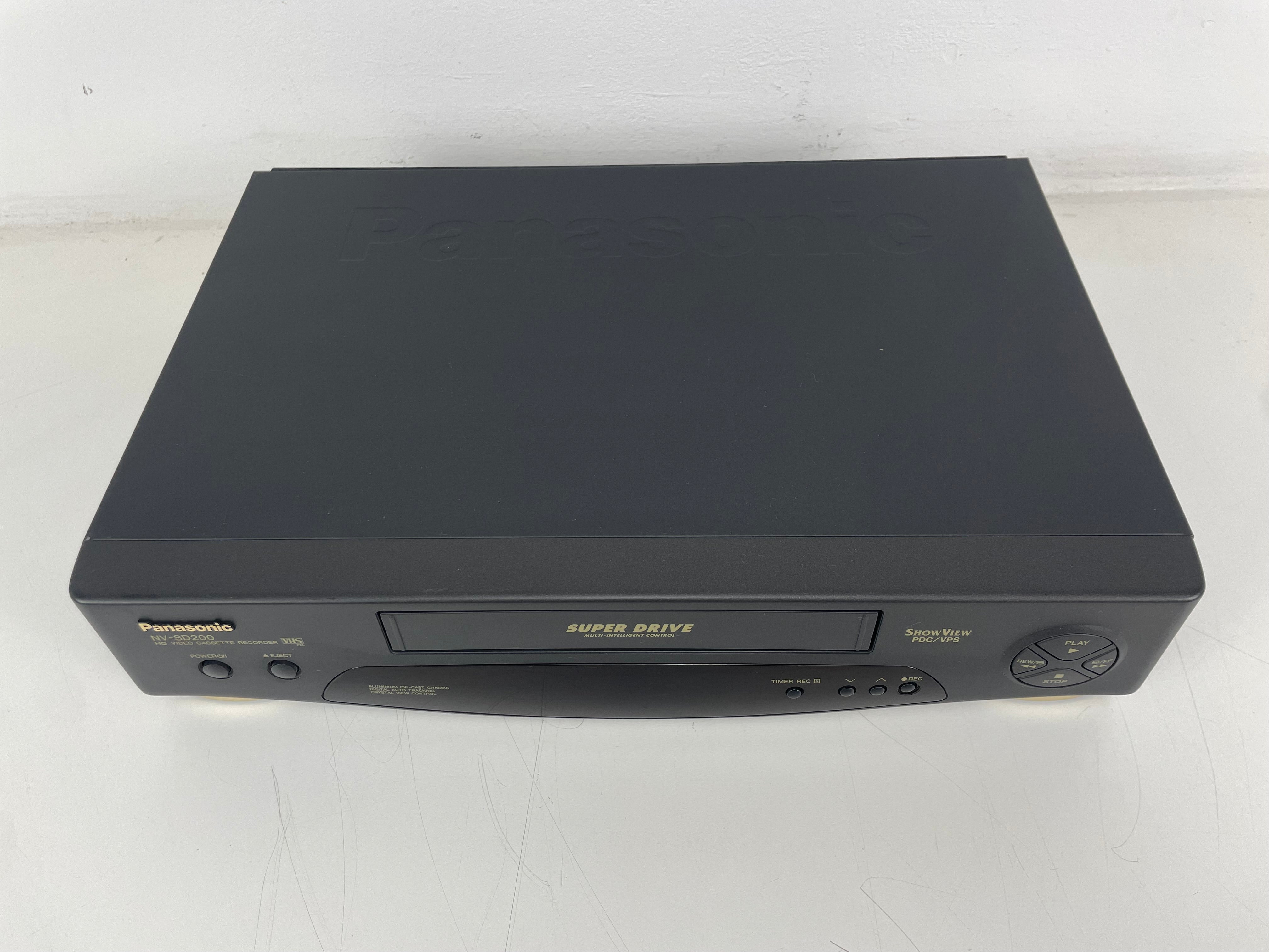 Panasonic - NV-SD200 - Video Cassette Recorder - VHS