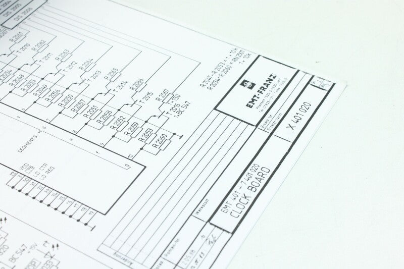 EMT 401 - Audio Stopwatch - Operating Manual with Schematics