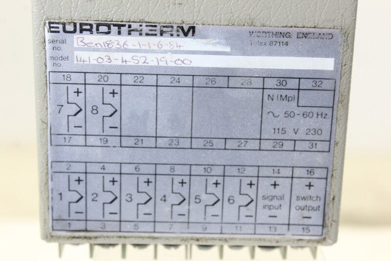Eurotherm 141 Temperature Controller