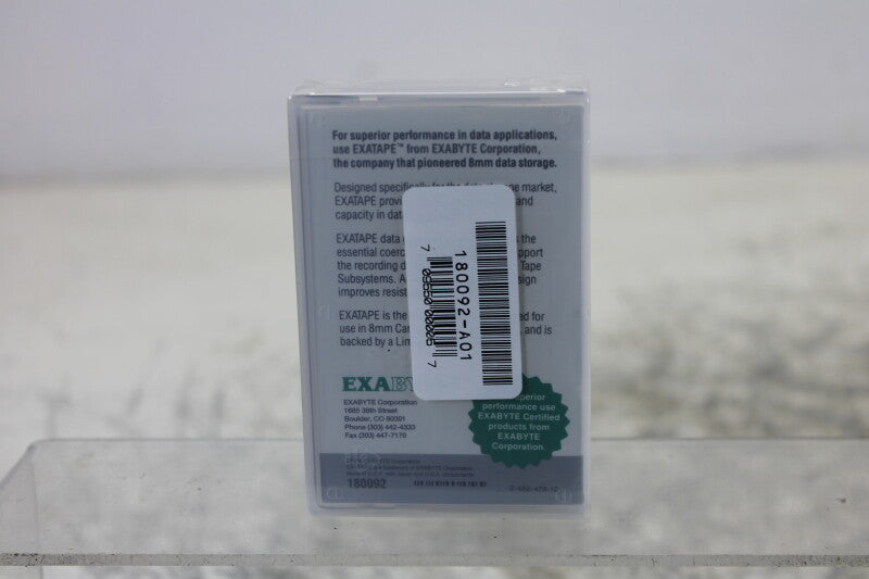 Exabyte Lot of 3x Exatape 54m + 4x 160 mXL+ 1x 8mm 3C cleaning cartridge NEW/SEALED