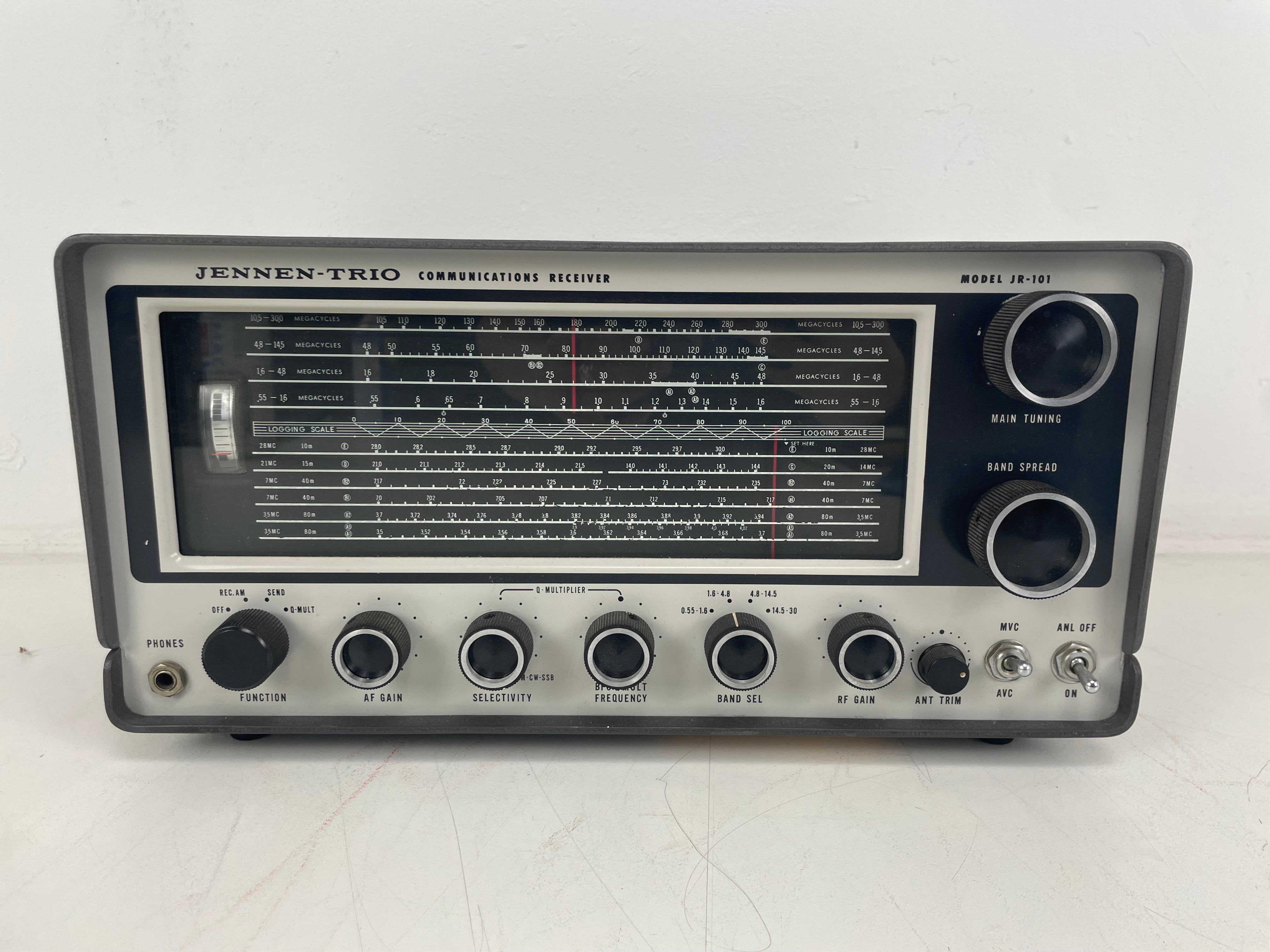 Jennen-Trio - JR-101 - Communications Receiver - As Is (Untested)