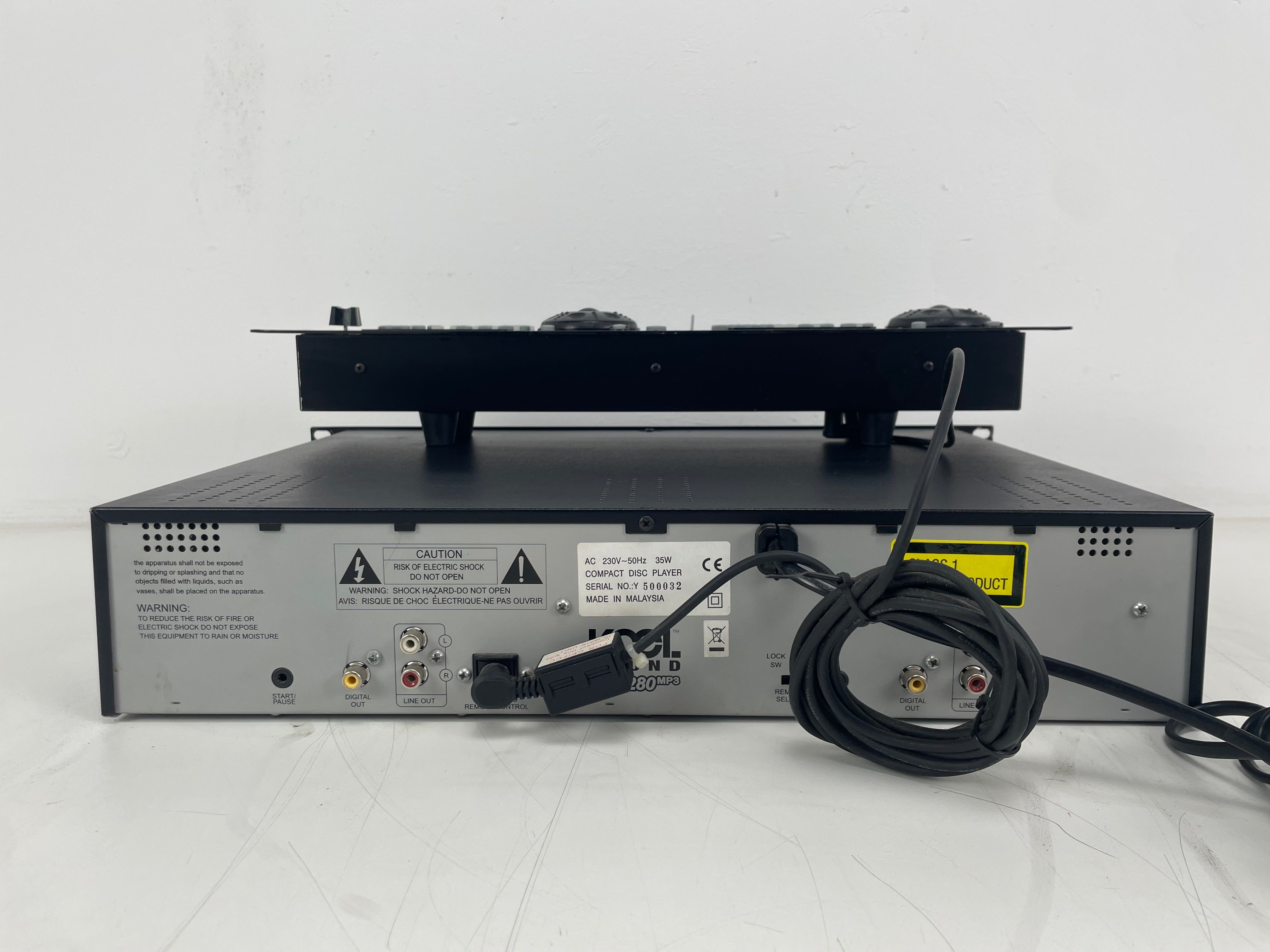 Kool Sound - CDX280mp3 - DJ Mixer - Rack-mount
