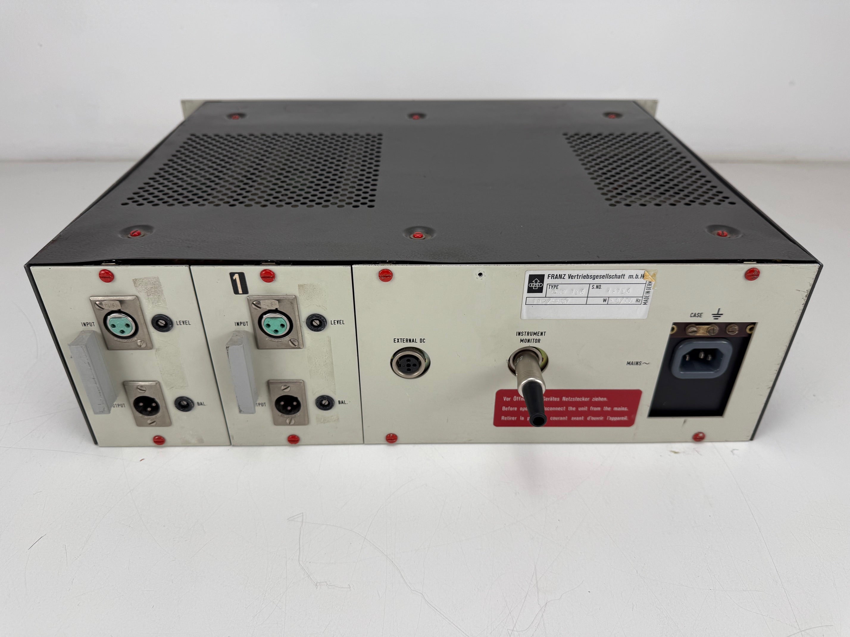 EMT PDM stereo Compressor EMT 156 with manuals - Fully Serviced