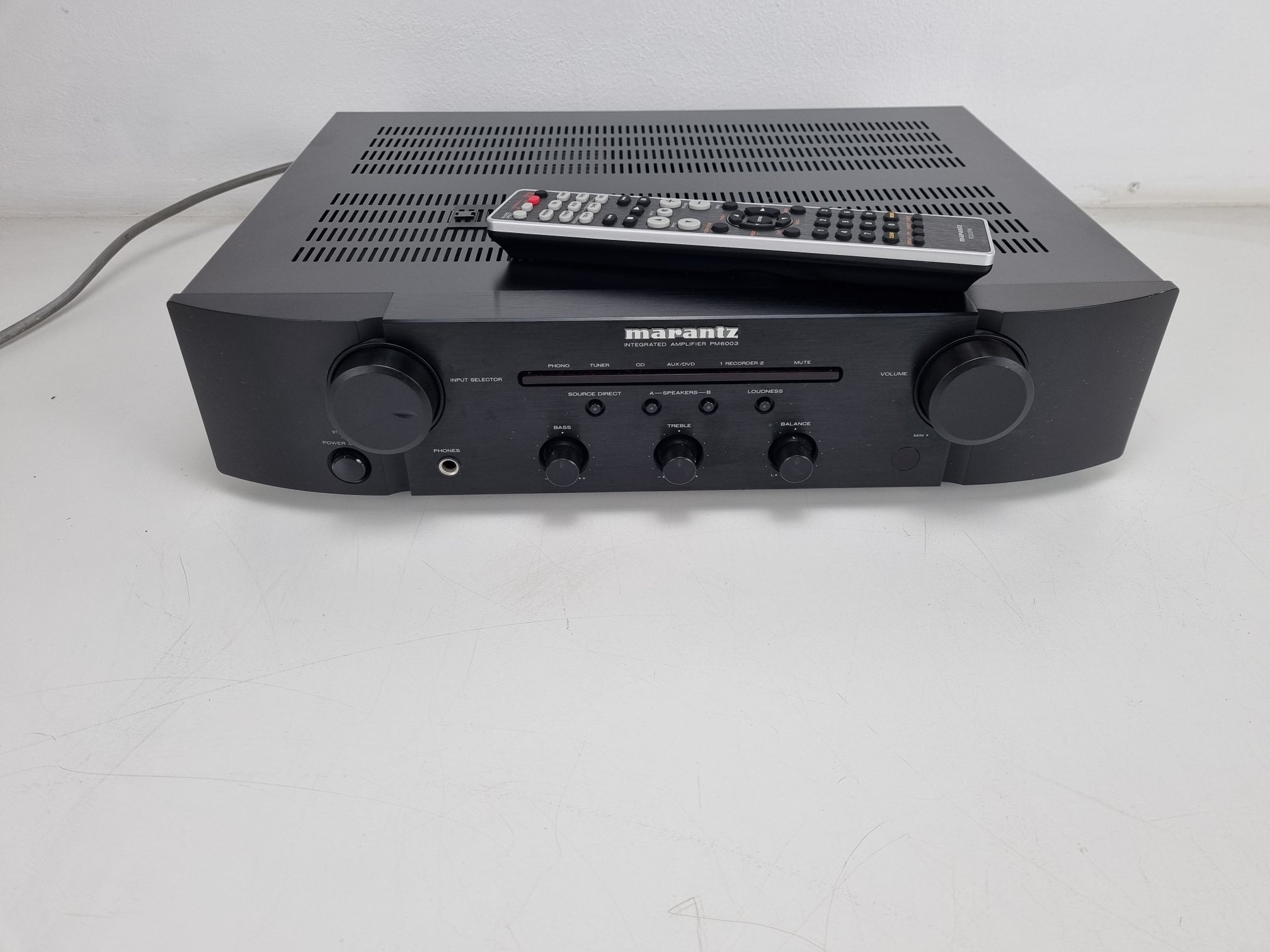 Marantz PM6003 - Geïntegreerde versterker - Volledig werkend - Afstandsbediening