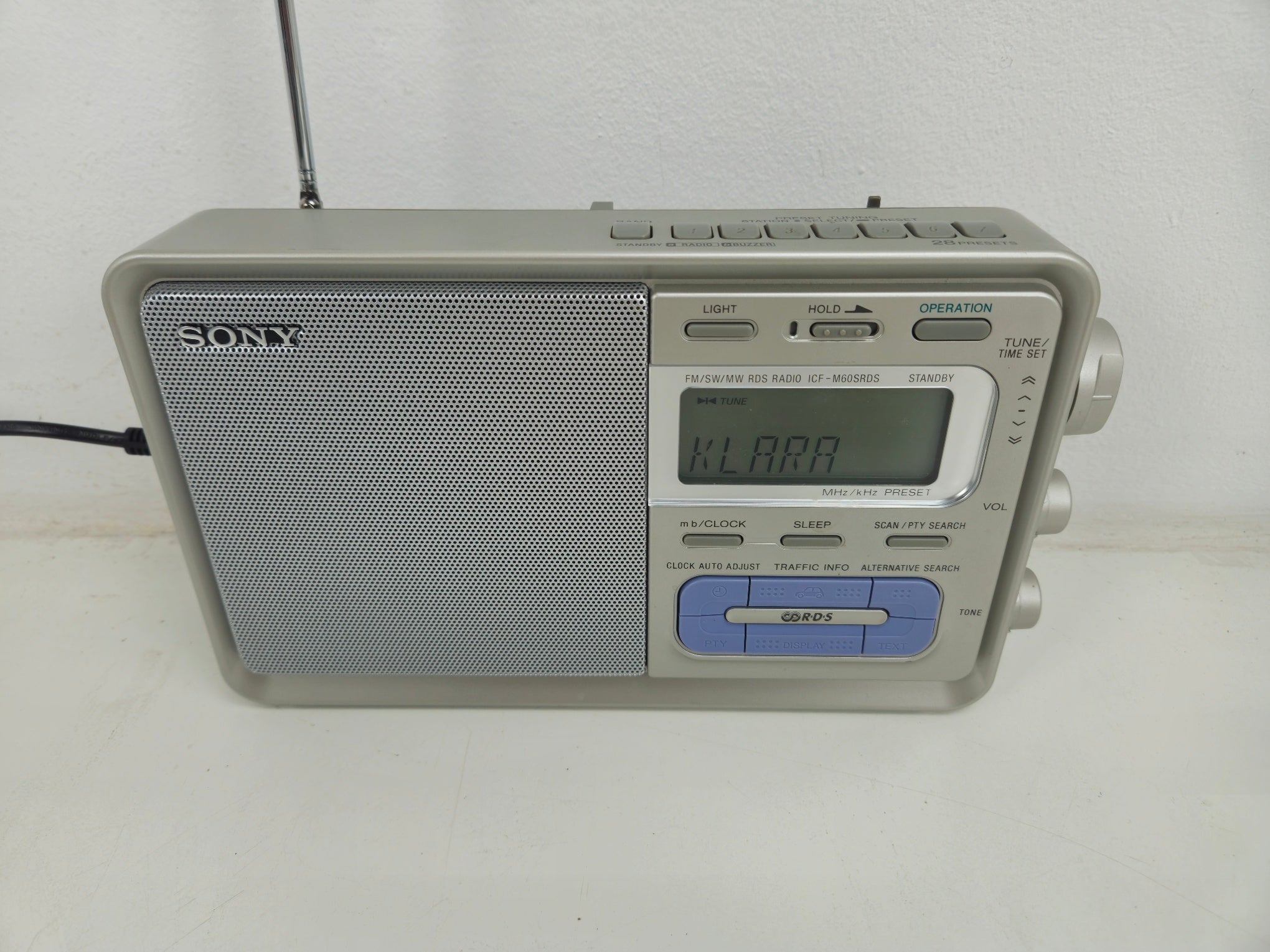 Sony - ICF-M60LRDS - Portable Radio - As New