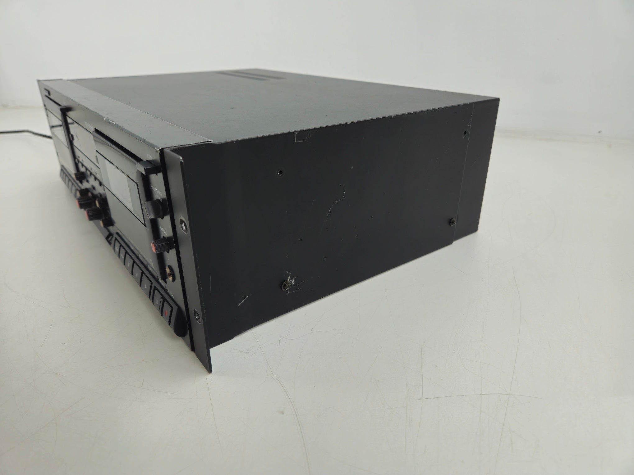 Tascam - 302 - Double Cassette Deck - New belts - 19'' fame