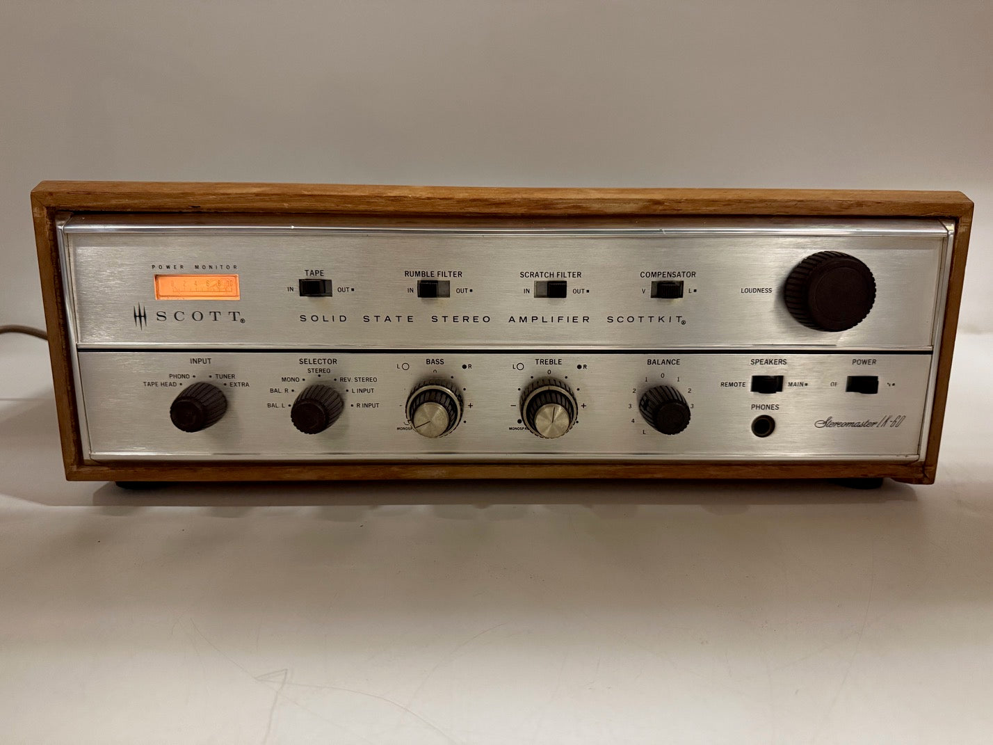 HH Scott LK-60 Solid State Stereo Amplifier - Fully Serviced