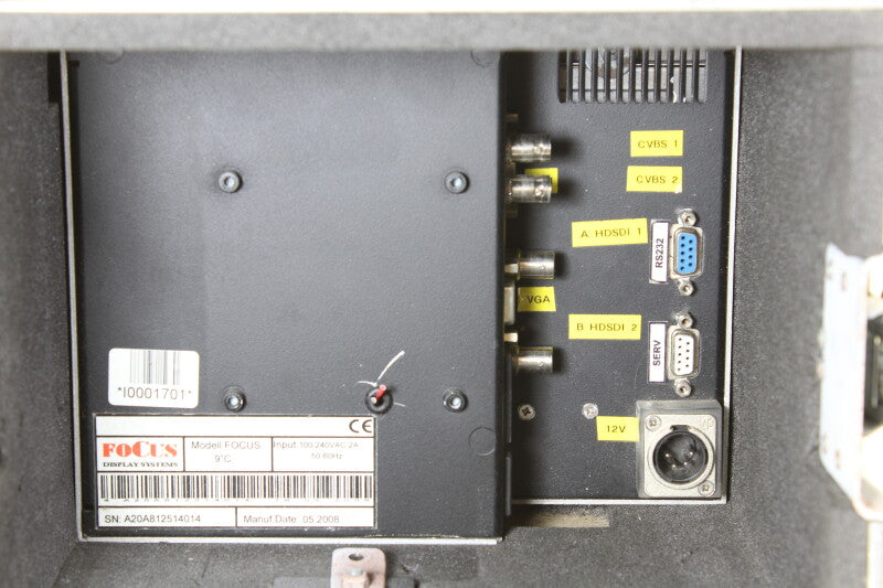Focus LCDs 9" LCD screen in Flightcase (No.2)
