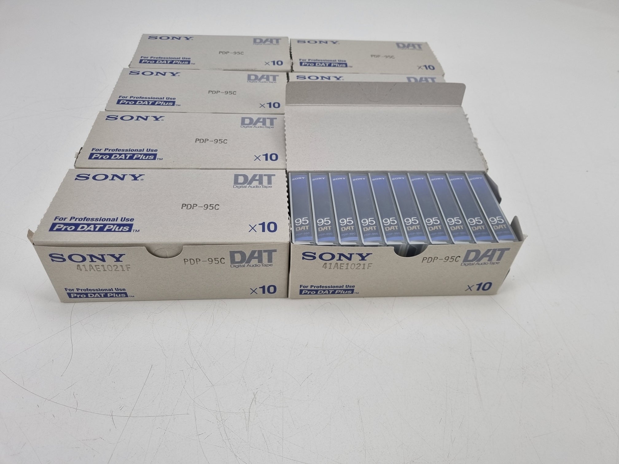 Sony PDP-95C - DAT-audiotape - 10 stuks in doos - Verkocht per doos!