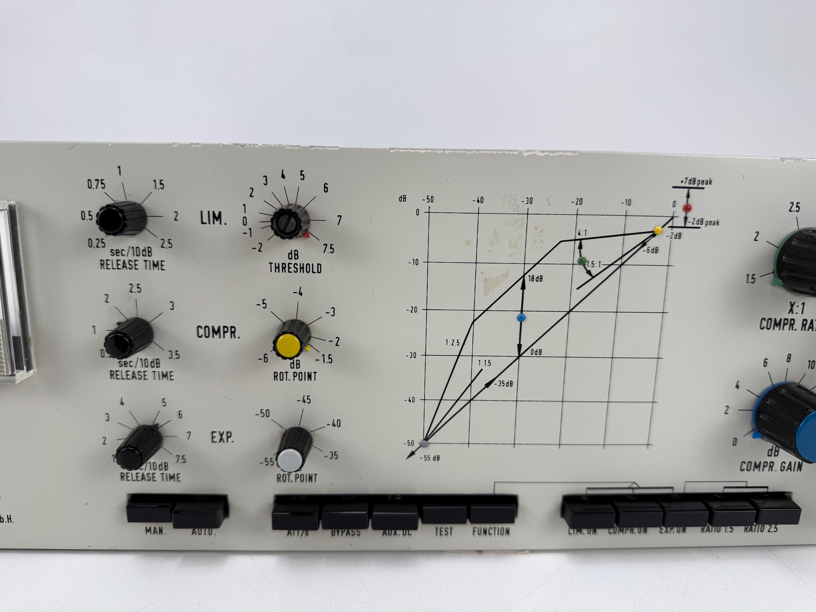 EMT PDM stereo Compressor EMT 156 with manuals - Fully Serviced