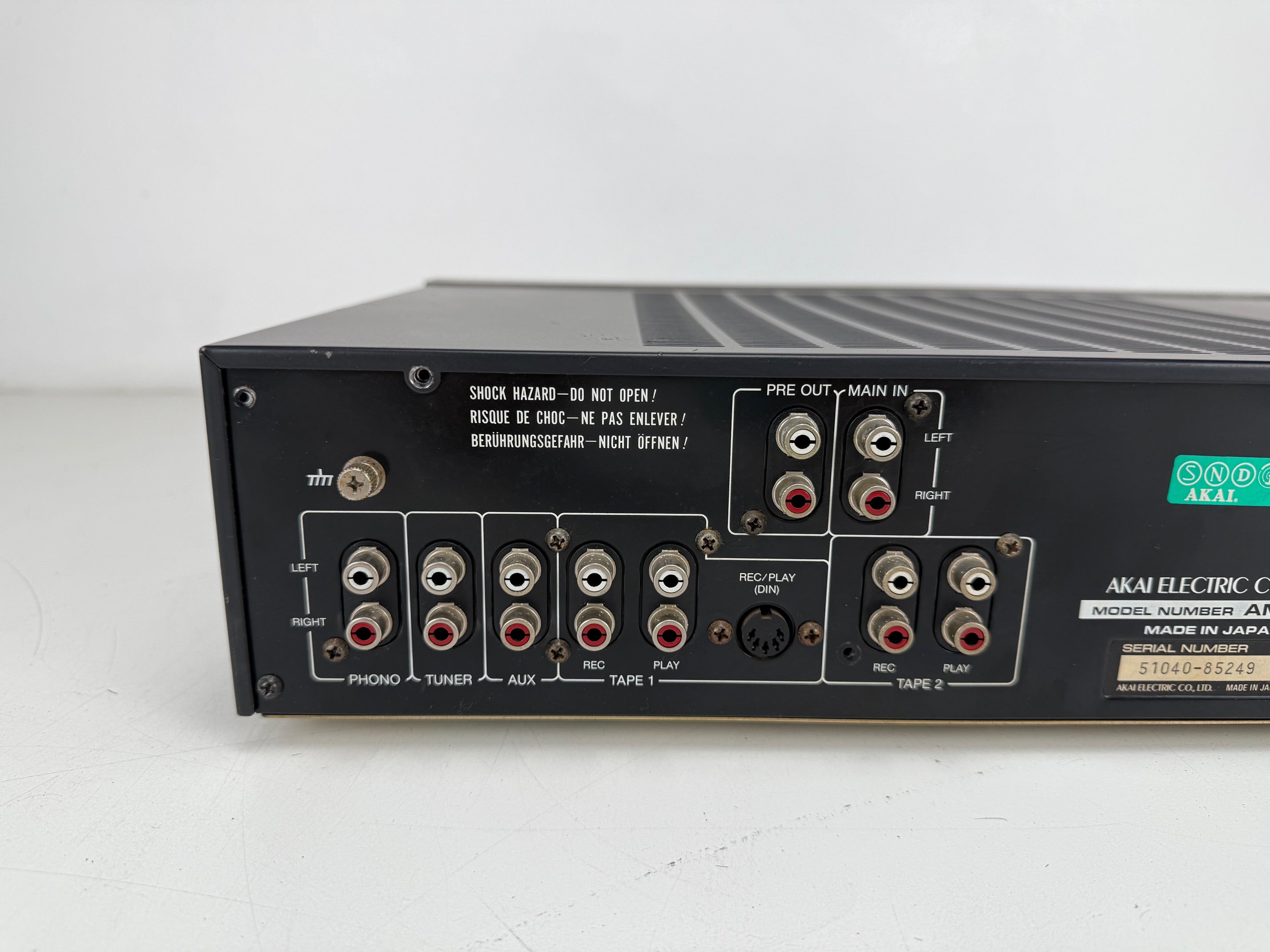Akai AM-U02 Stereo Integrated Amplifier