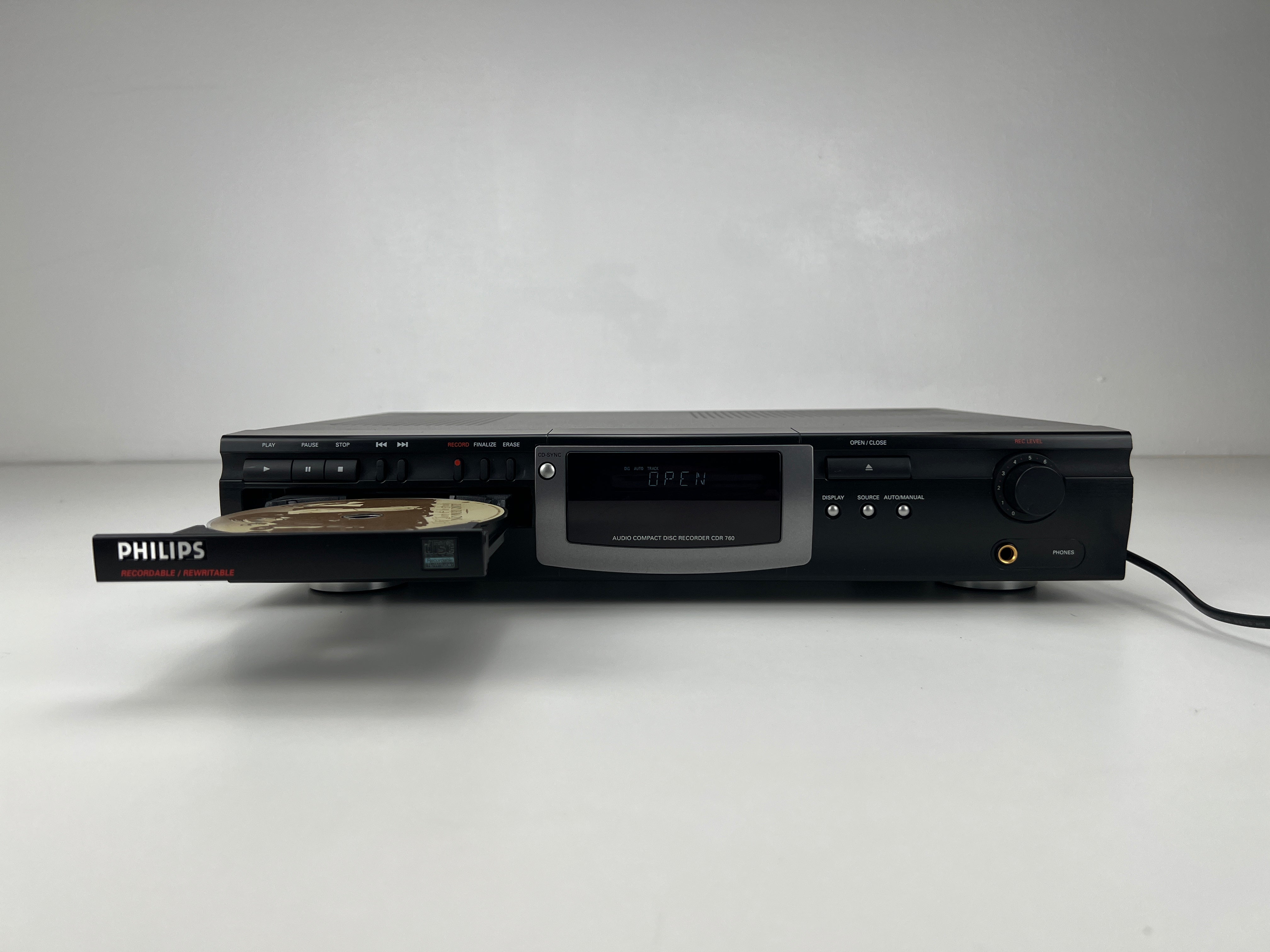 Philips CDR-760 - CD Player / Recorder