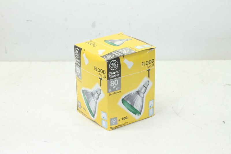 General Electric Flood Par 38 80w E27 Green