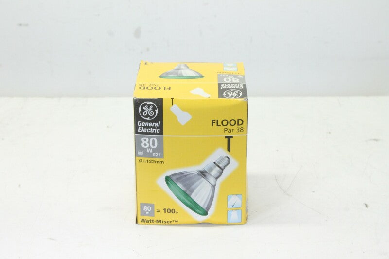 General Electric Flood Par 38 80w E27 Green
