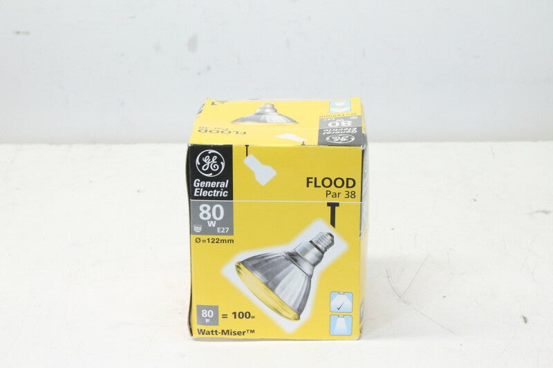General Electric Flood Par 38 80w E27 Yellow