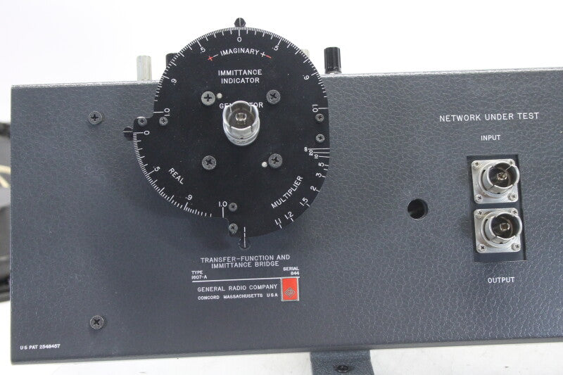 General Radio Type 1607-A Transfer-Function Immittance Bridge