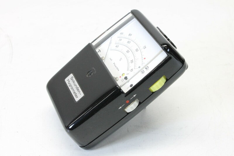 Gossen Seconds - Hygrometer in Leather Case