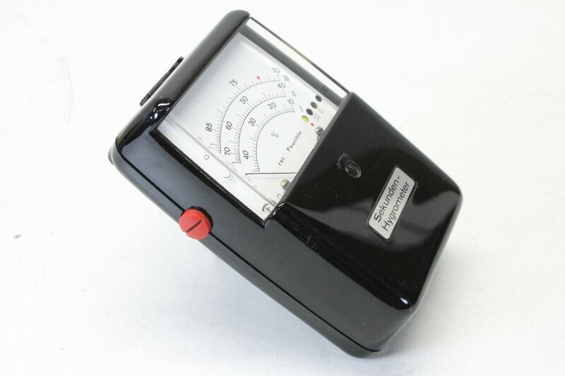 Gossen Seconds - Hygrometer in Leather Case