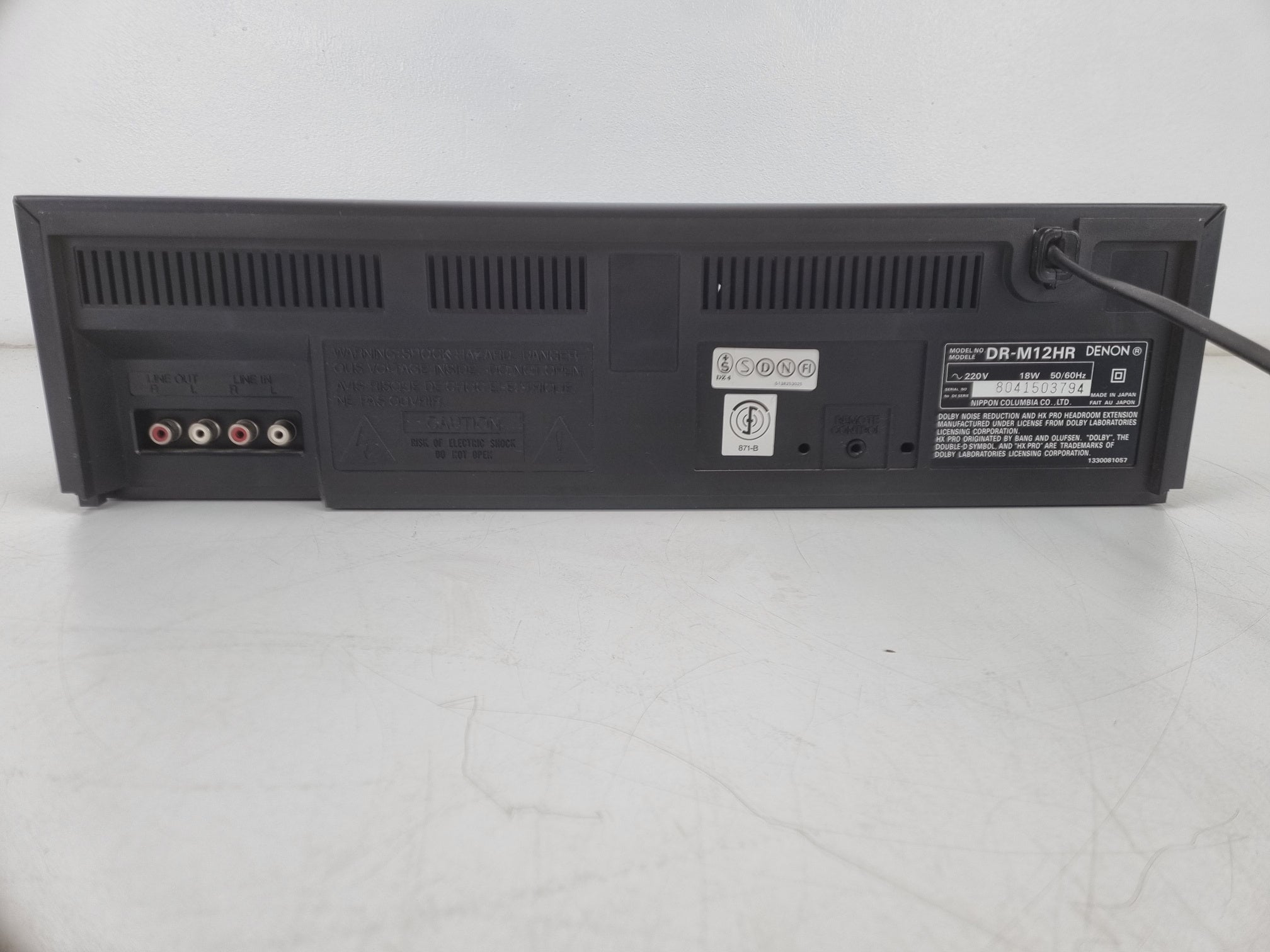 Denon DR-M12HR - Precisie Audio Component / Stereo Cassettespeler