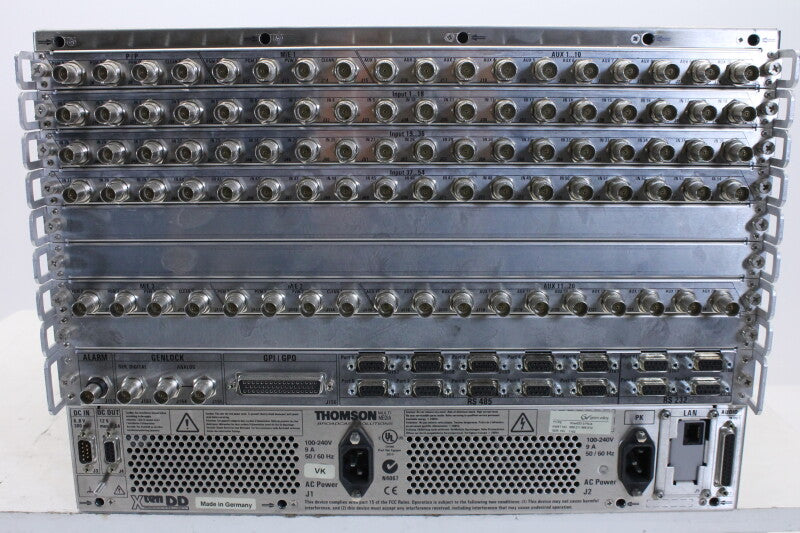 Grass Valley XtenDD Thomson RPS-35-2S + XtenDD-3-Pack Production Switcher