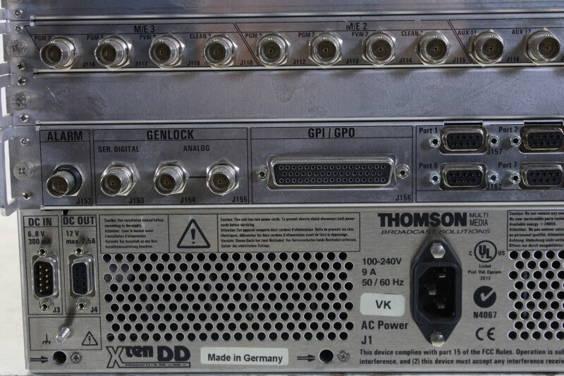 Grass Valley XtenDD Thomson RPS-35-2S + XtenDD-3-Pack Production Switcher