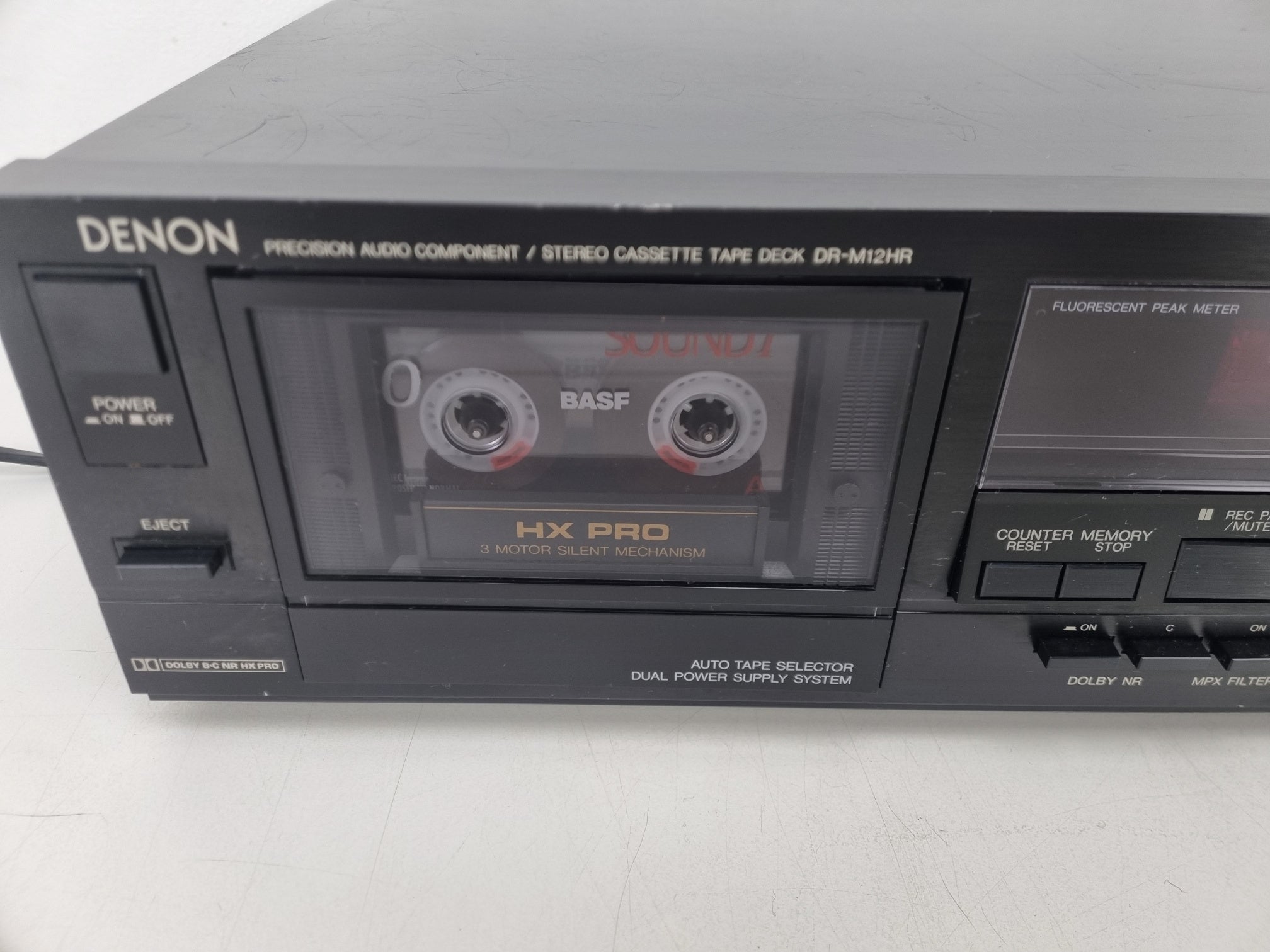 Denon DR-M12HR - Precisie Audio Component / Stereo Cassettespeler