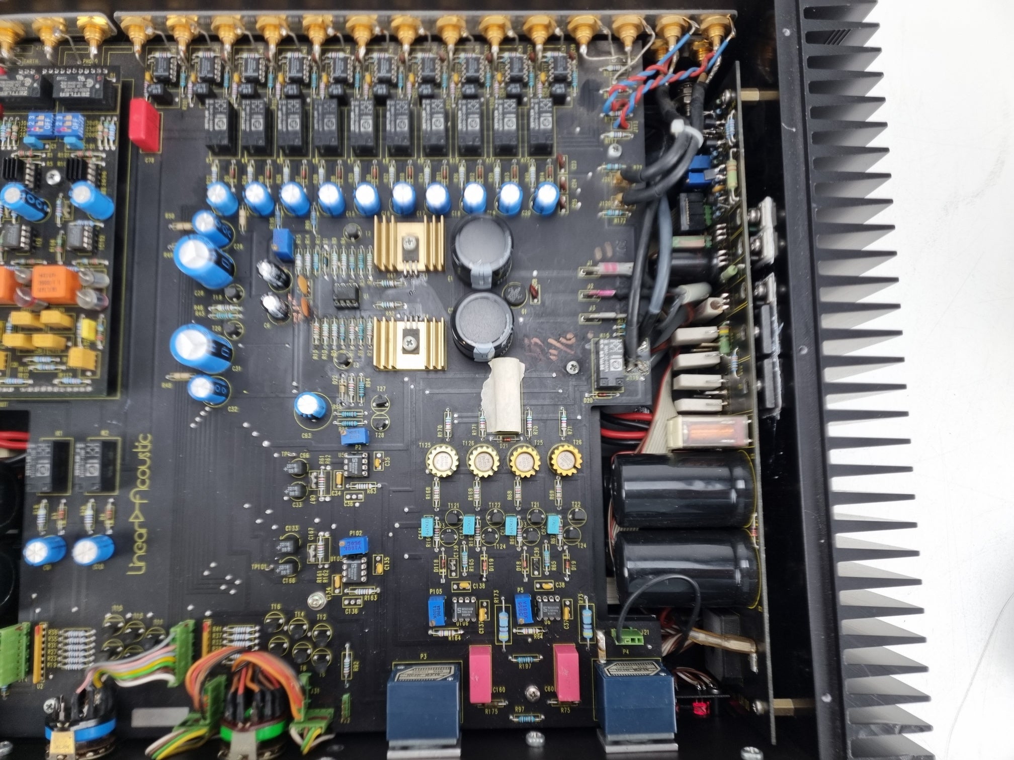 Linear Acoustic LA-V100 - Stereo-versterker, echte klasse A - Volledig nagekeken