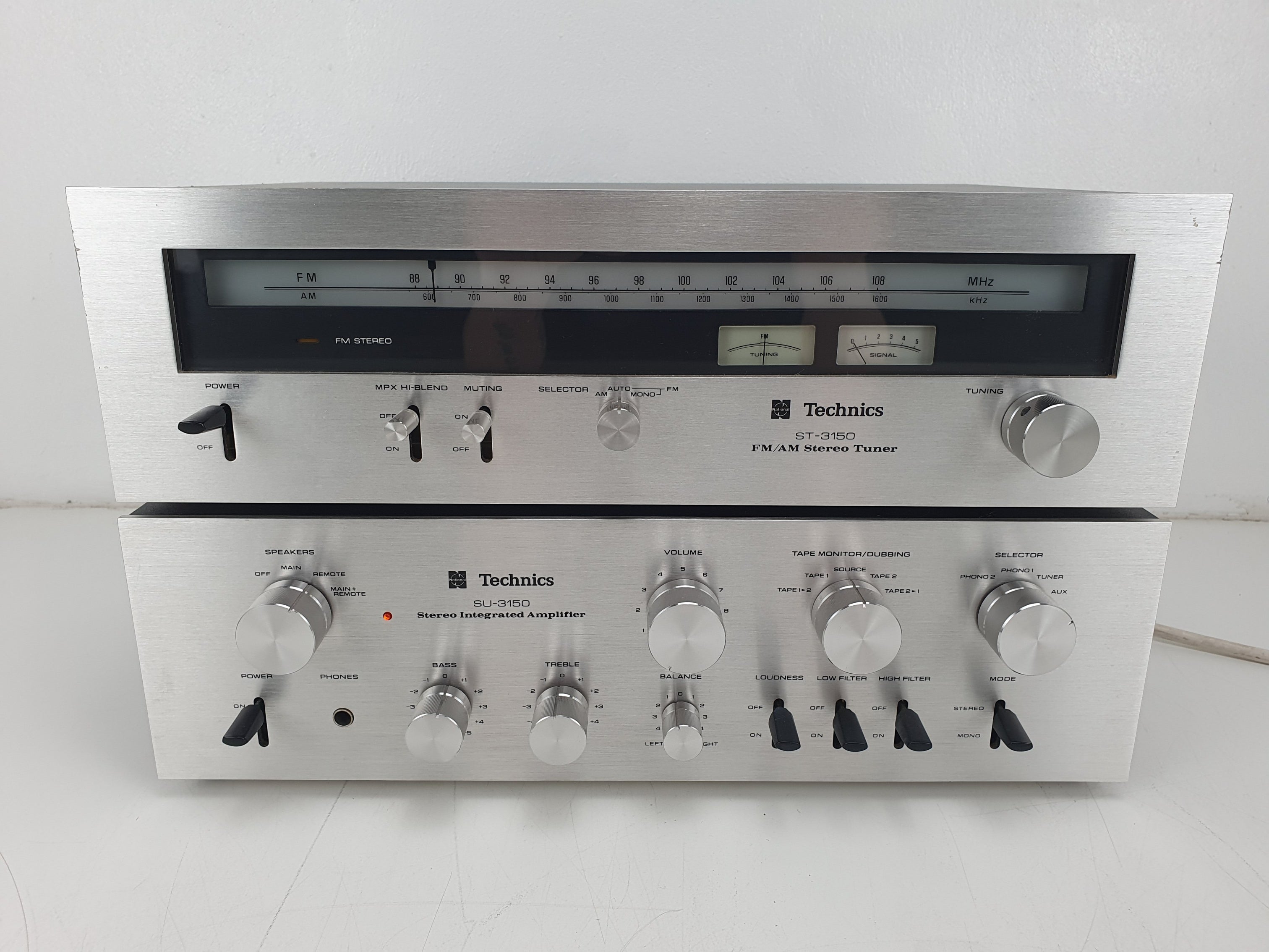 Technics SU-3150 geïntegreerde versterker - ST-3159 tuner - Mooie set