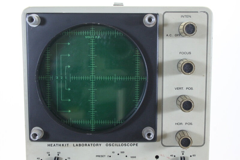 Heathkit Laboratory Oscilloscope Model 10-18