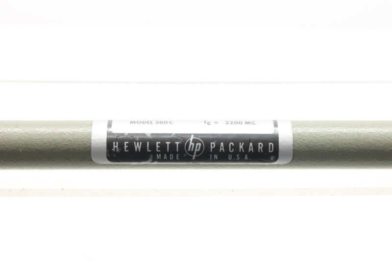 Hewlett Packard Low Pass Filter / Model 360C / 2200MC