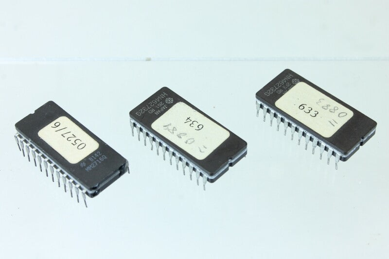 Hitachi Lot of 3  PROM / EPROM Chips