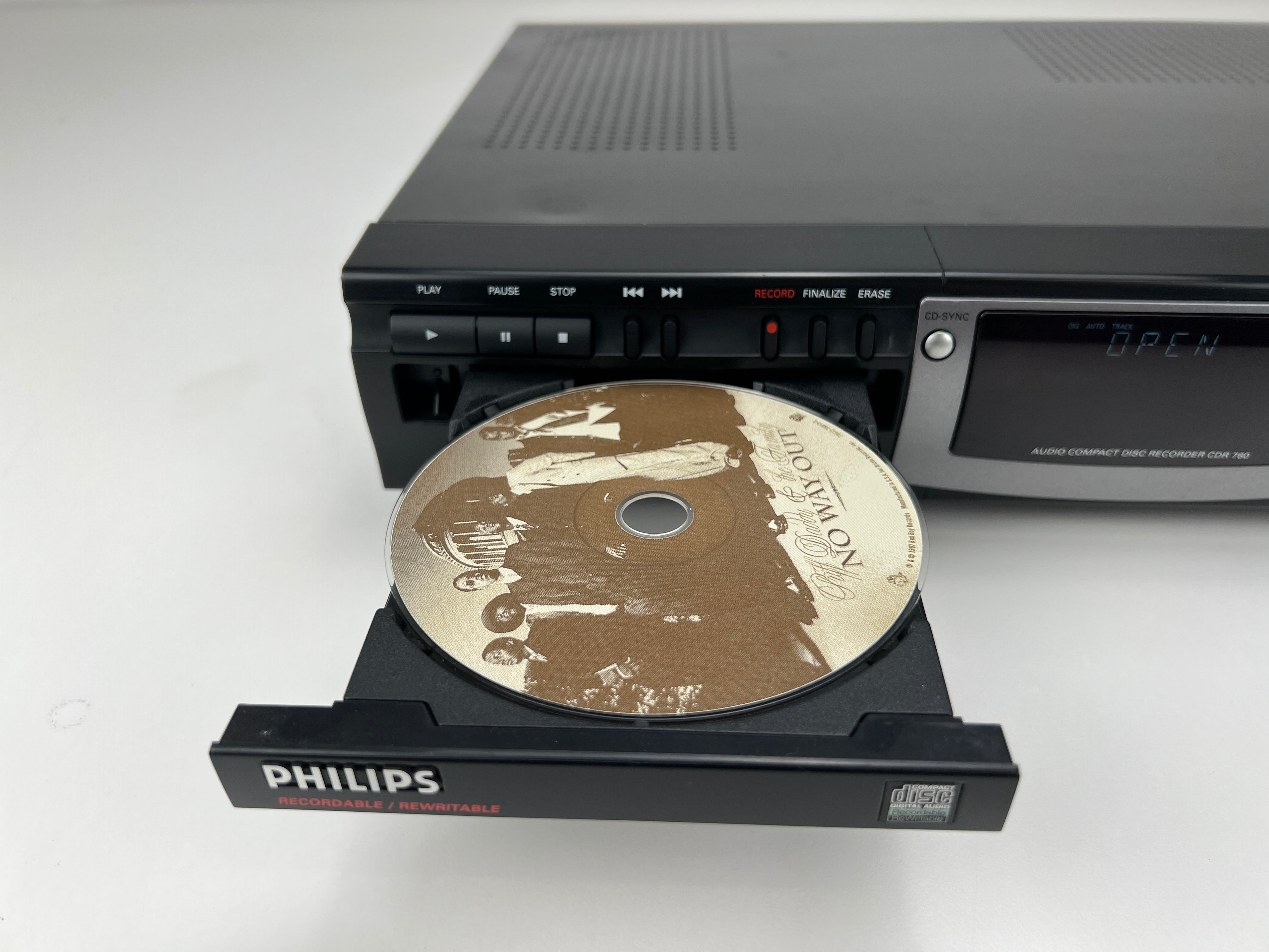 Philips CDR-760 - CD Player / Recorder