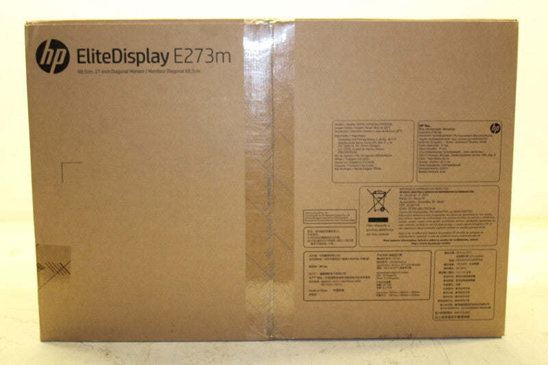 HP EliteDisplay E273M - Computer Display