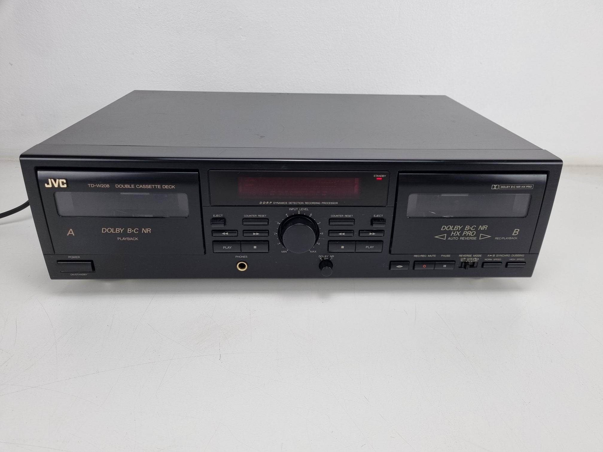 JVC TD-W208 -  Double cassette deck - Fully Working