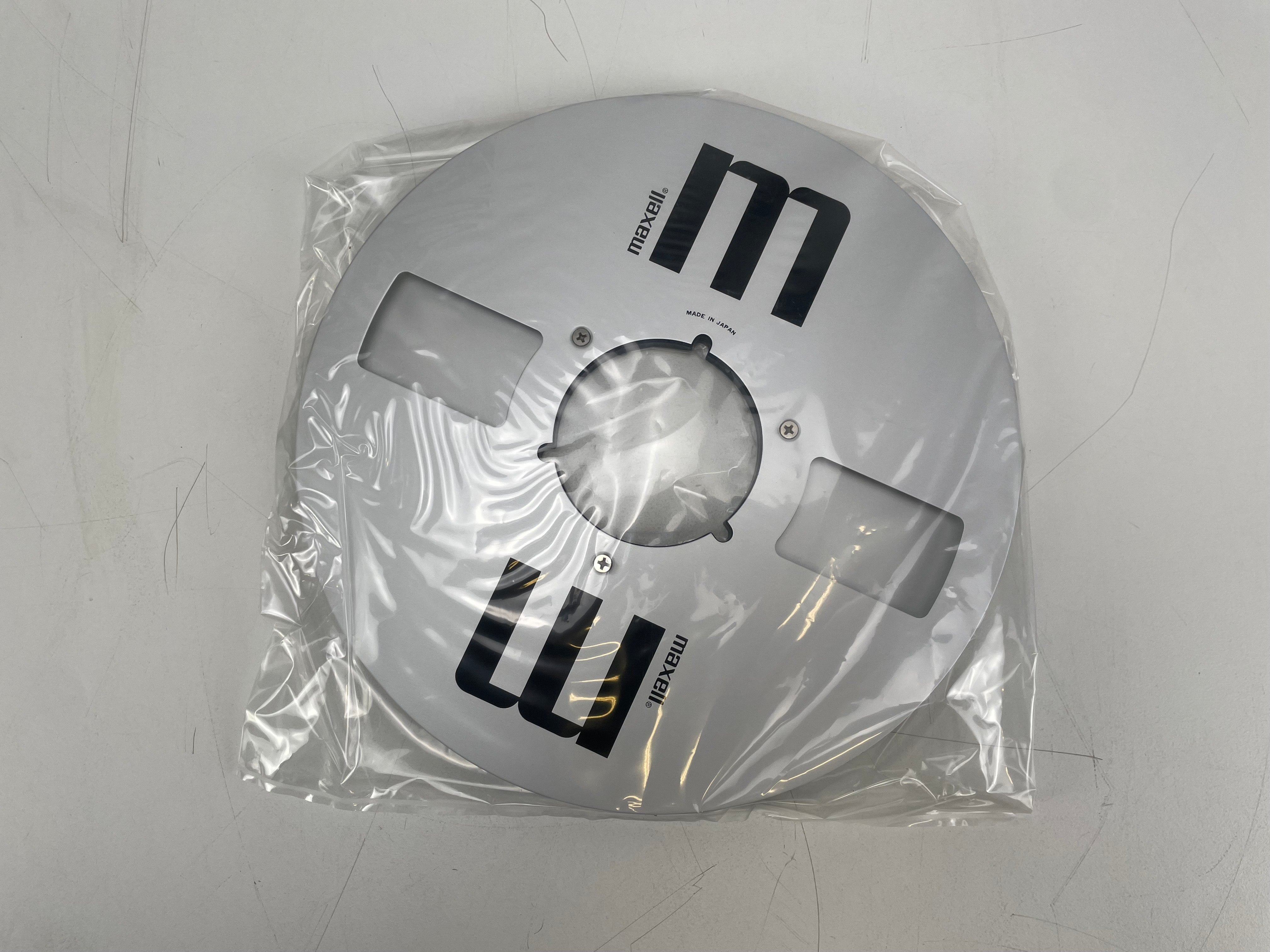 Maxell MR-10 Metal Reel – New & Sealed, Original Case, NOS Vintage Reel-to-Reel 10.5”