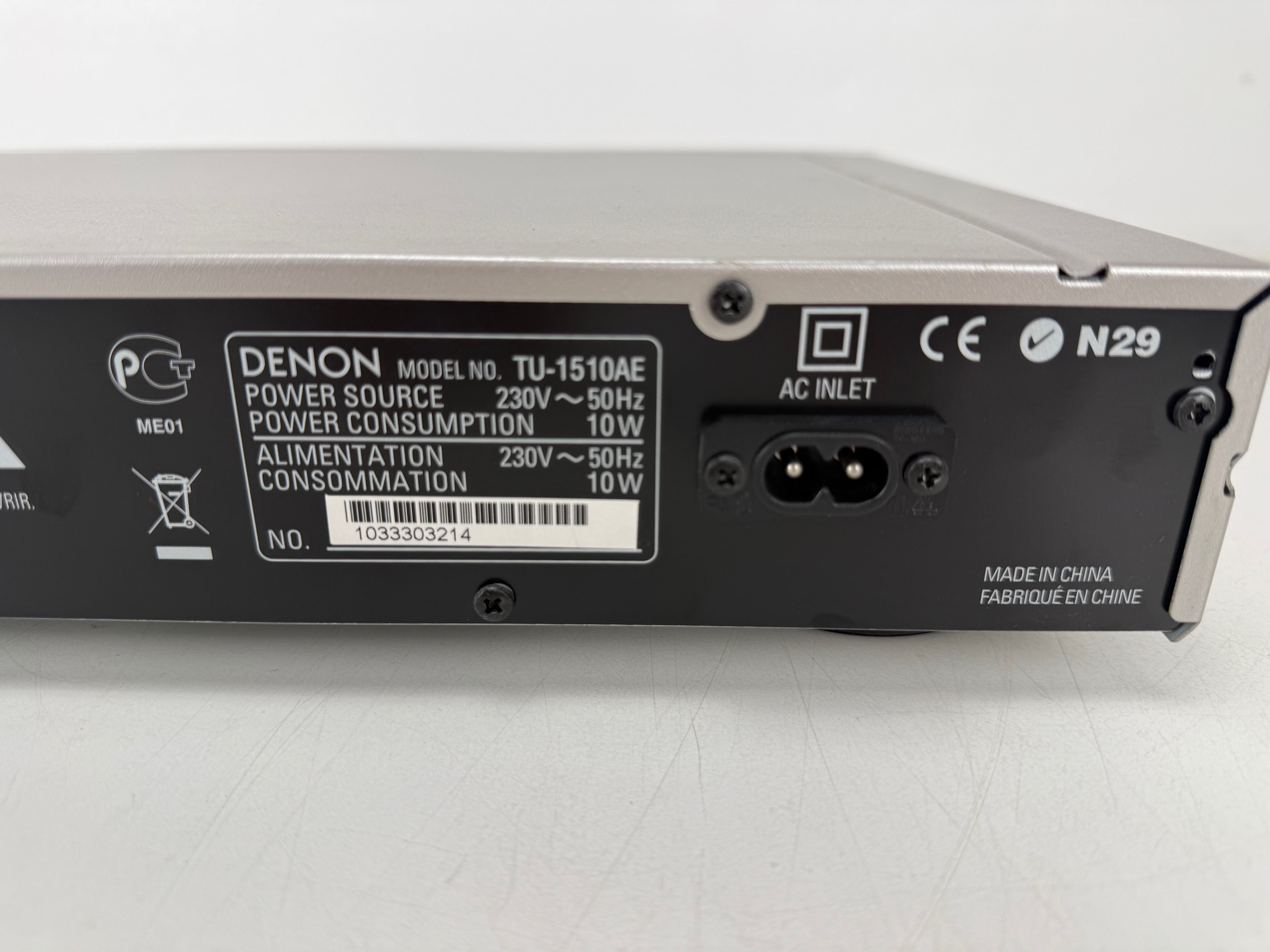 Denon TU-1510AE AM/FM stereo tuner met originele doos