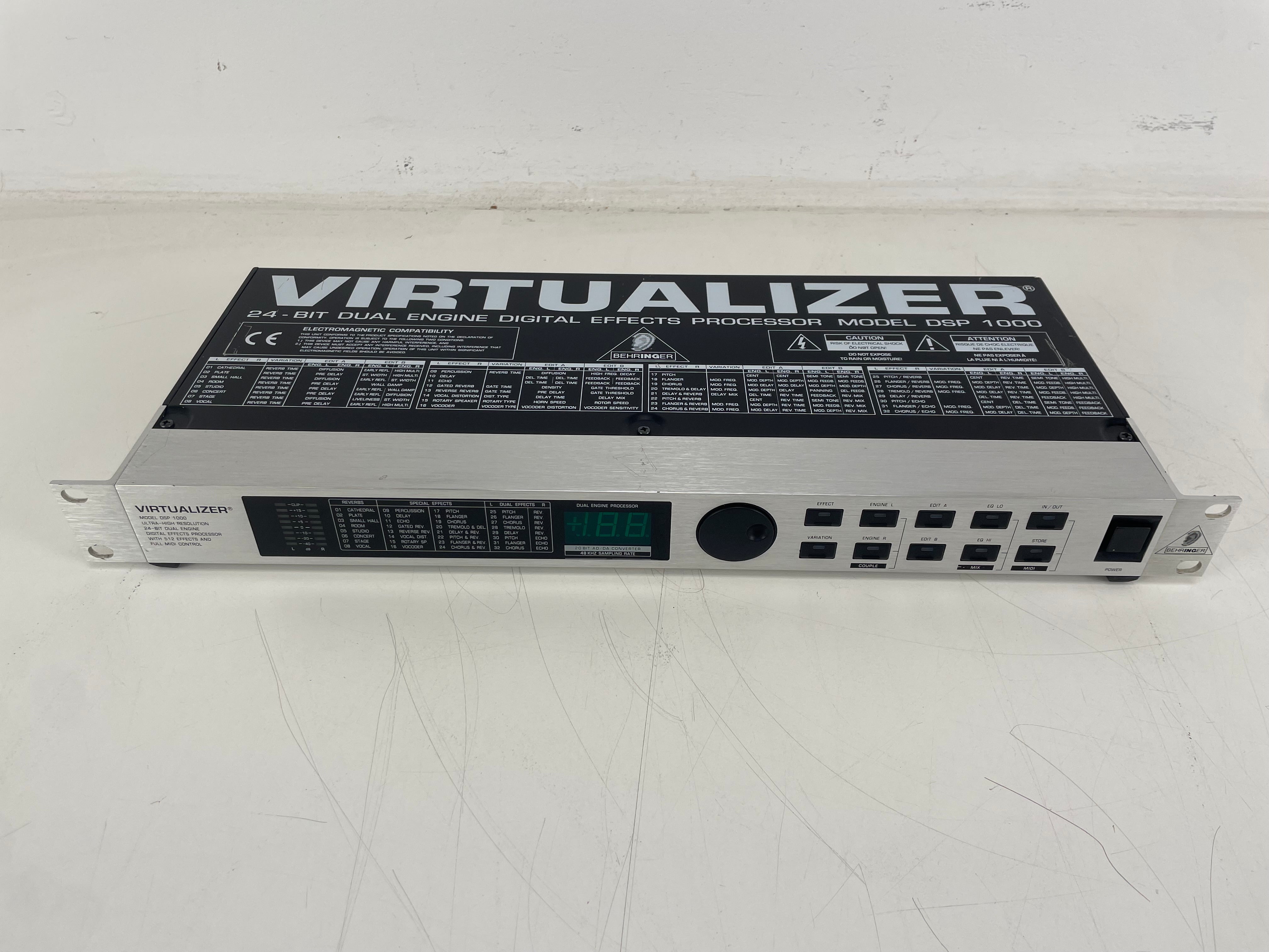 Behringer - DSP1000 - Virtualizer