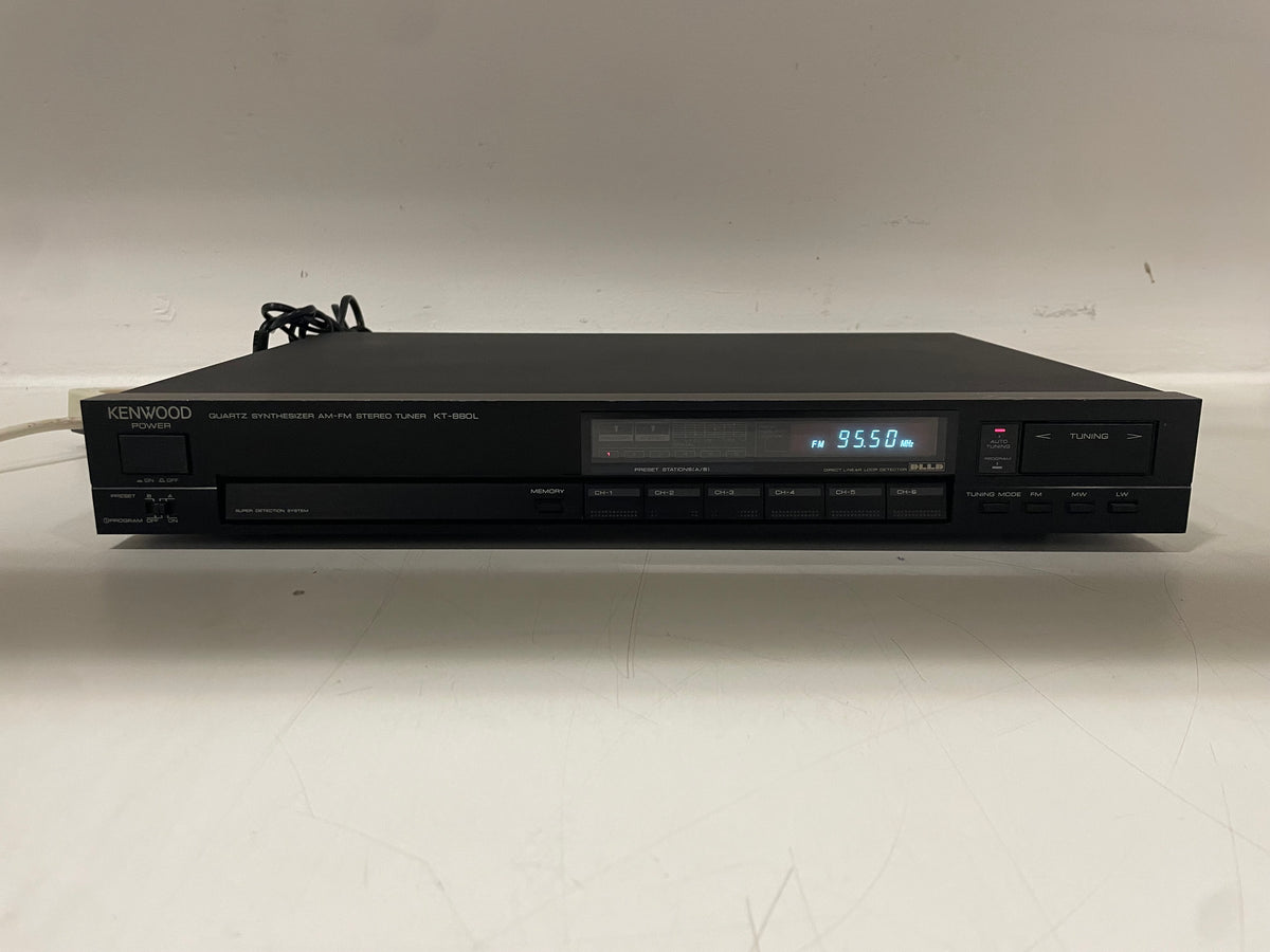 Kenwood – KT-880L – Quartz Synthesizer AM/FM Stereo Tuner – Serviced (Repaired)