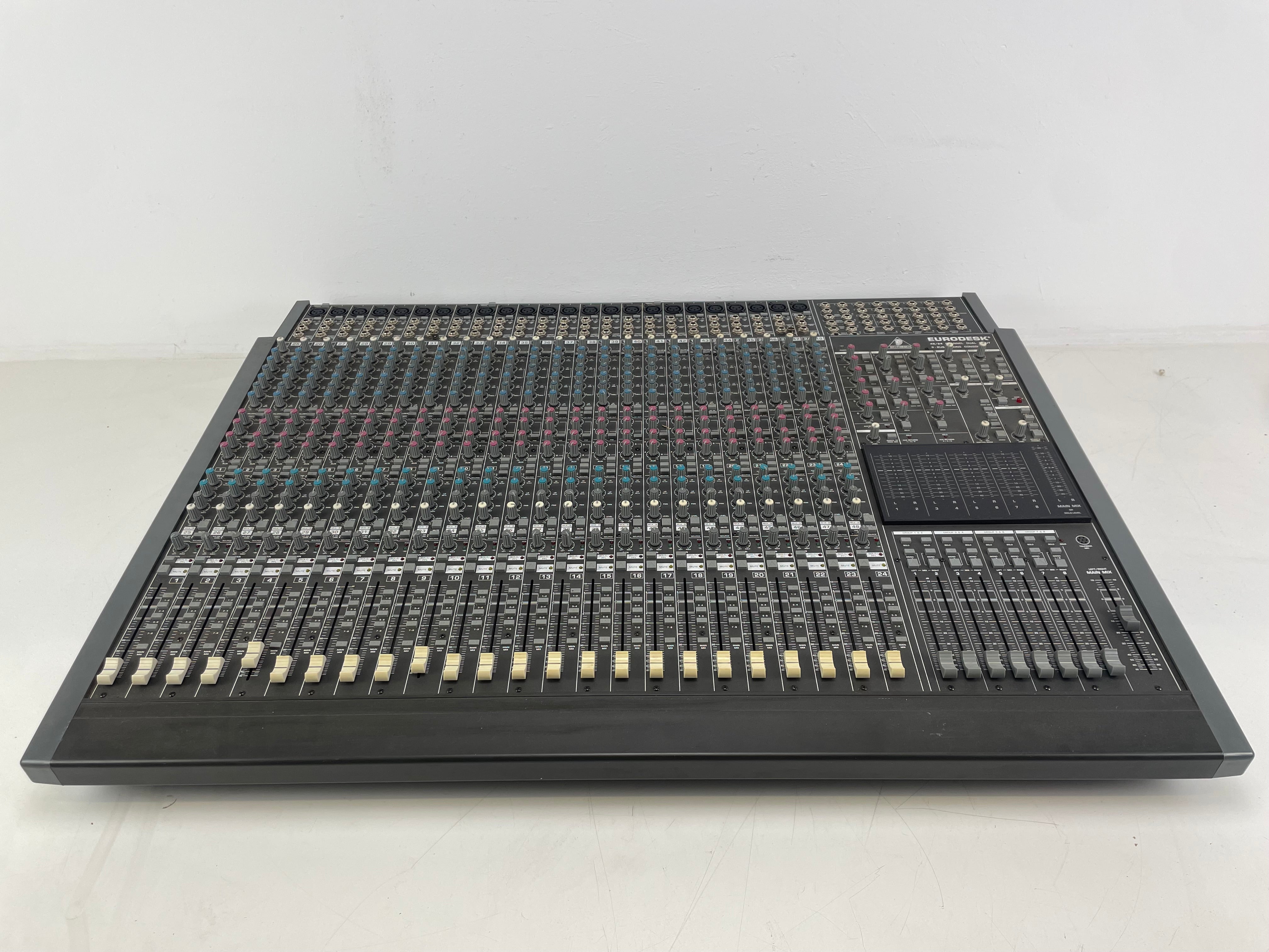 Behringer - MX8000 - Eurodesk -  48/24 Channel Mixer - Inc. PSU/Original Boxes - Needs Service
