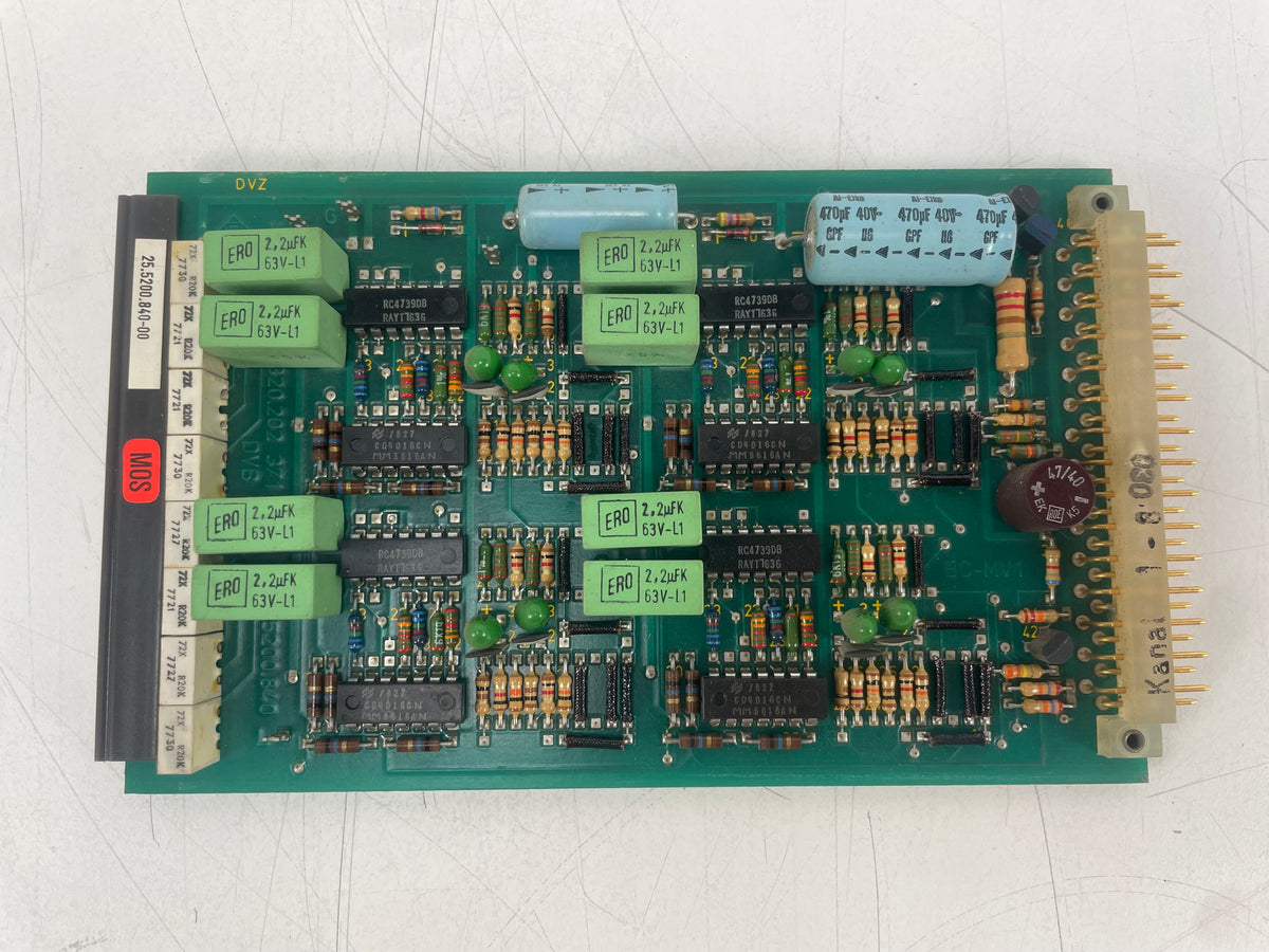 Telefunken – BC-MV1 – Measurement Amp Board – M15A Multitrack – 25.5200.840-00