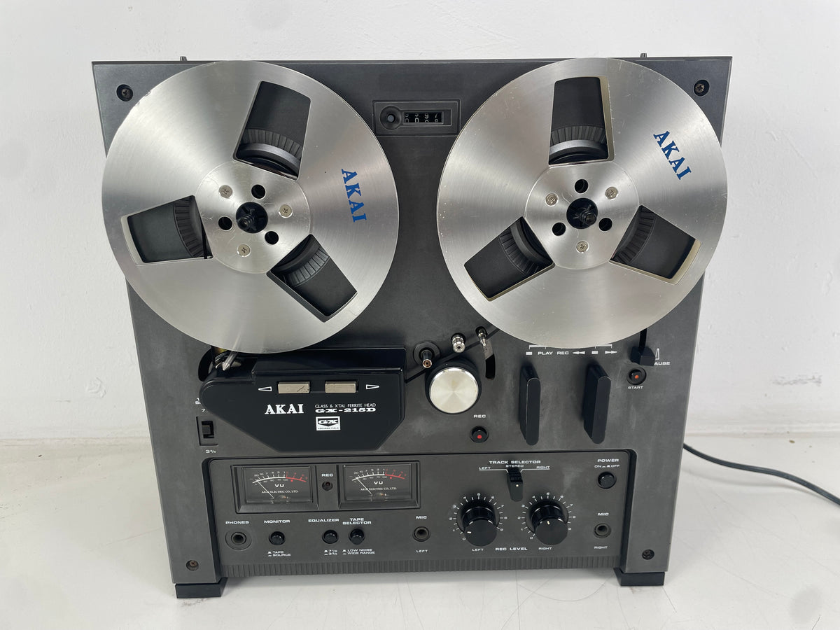 Akai – GX-215D – 3-Head – Reel-to-Reel Tape Recorder – Serviced – New Belt – GX Heads