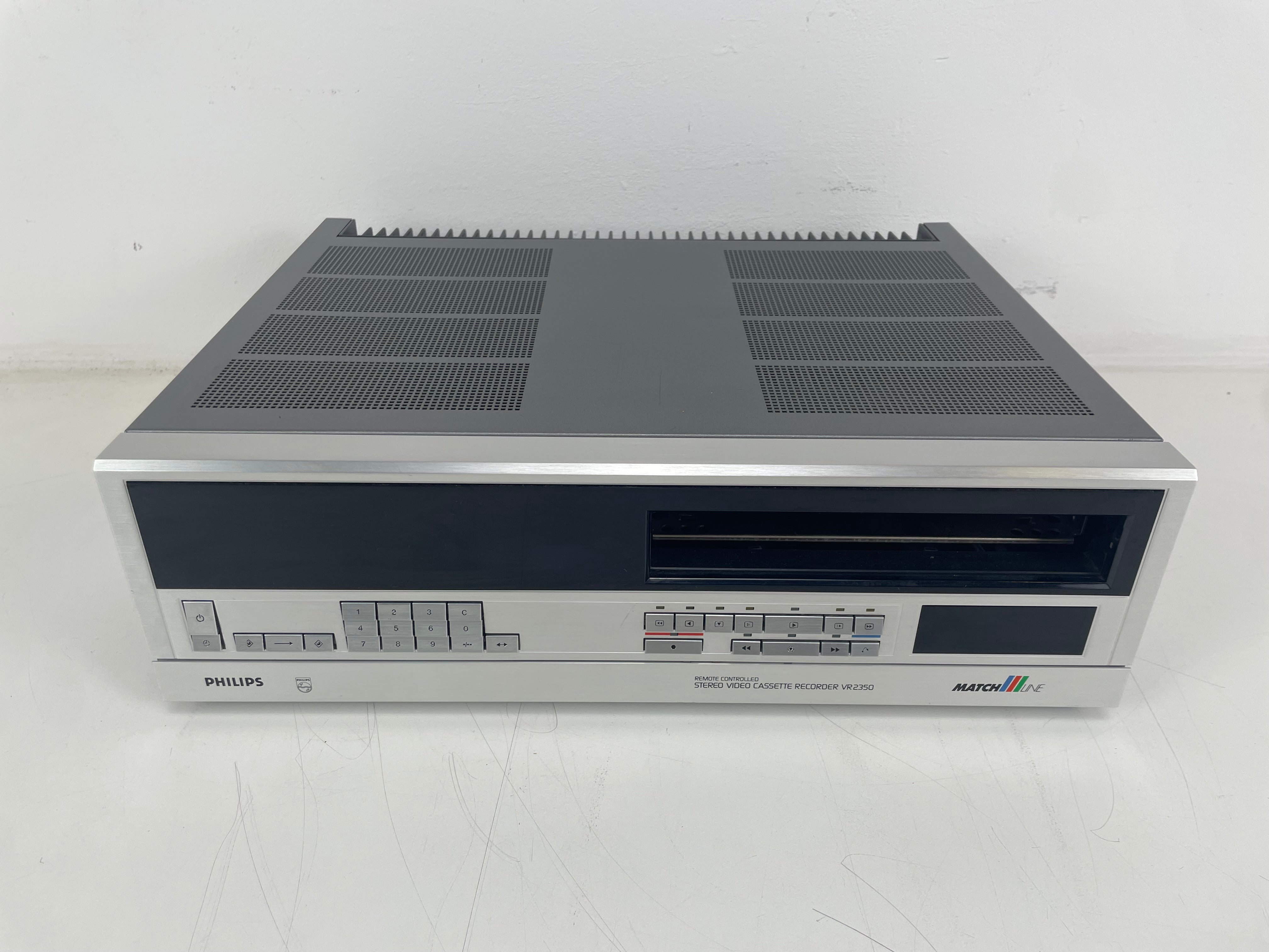Philips - VR2350/00 - Stereo Video Cassette Recorder - Video2000 - Serviced (Repaired)