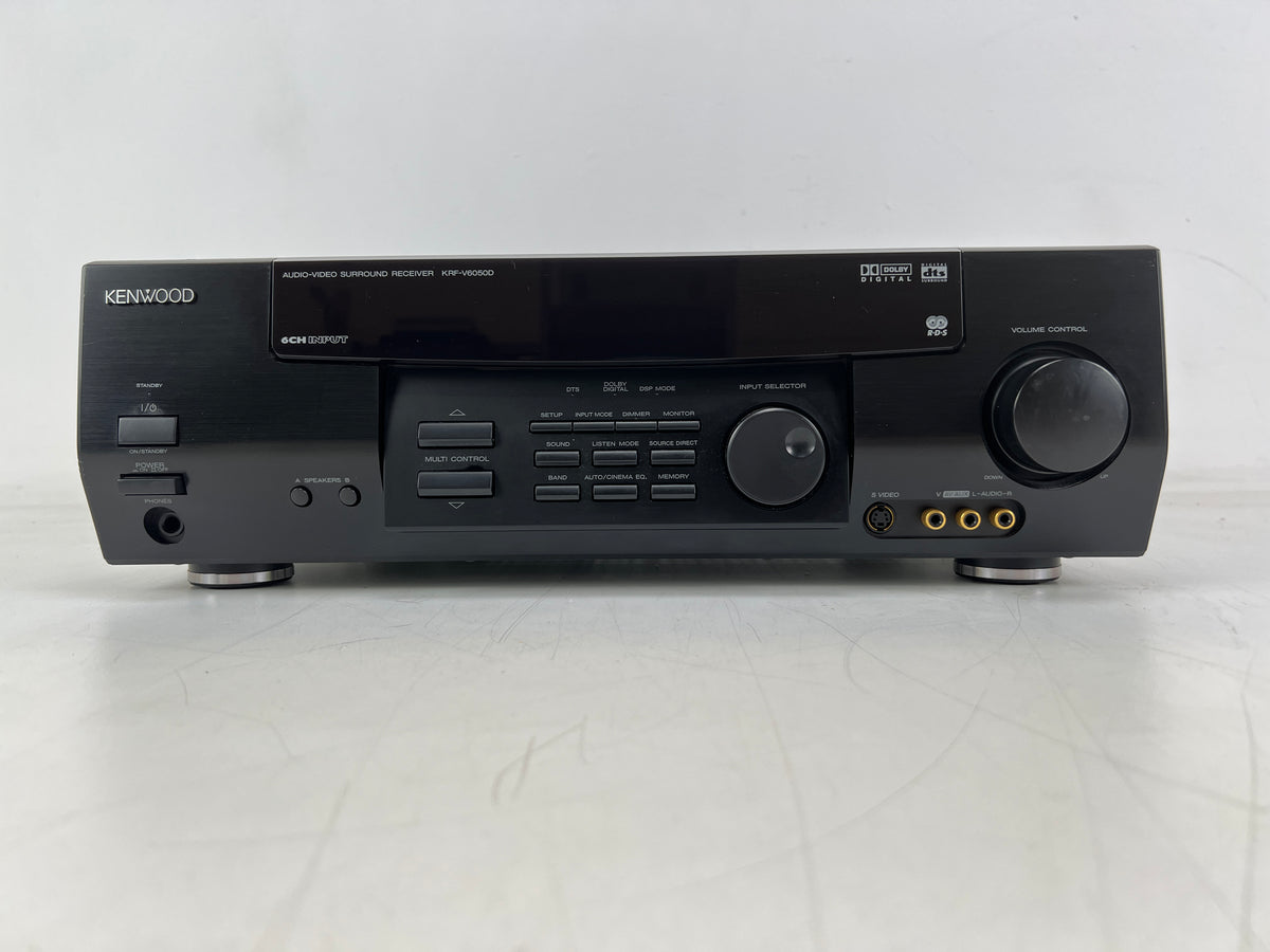 Kenwood – KRF-V6050D – 5.1 AV Surround Receiver – Serviced (Cleaned)