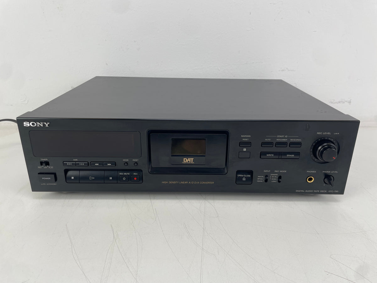 Sony – DTC-790 – DAT Recorder – Serviced (Repaired)