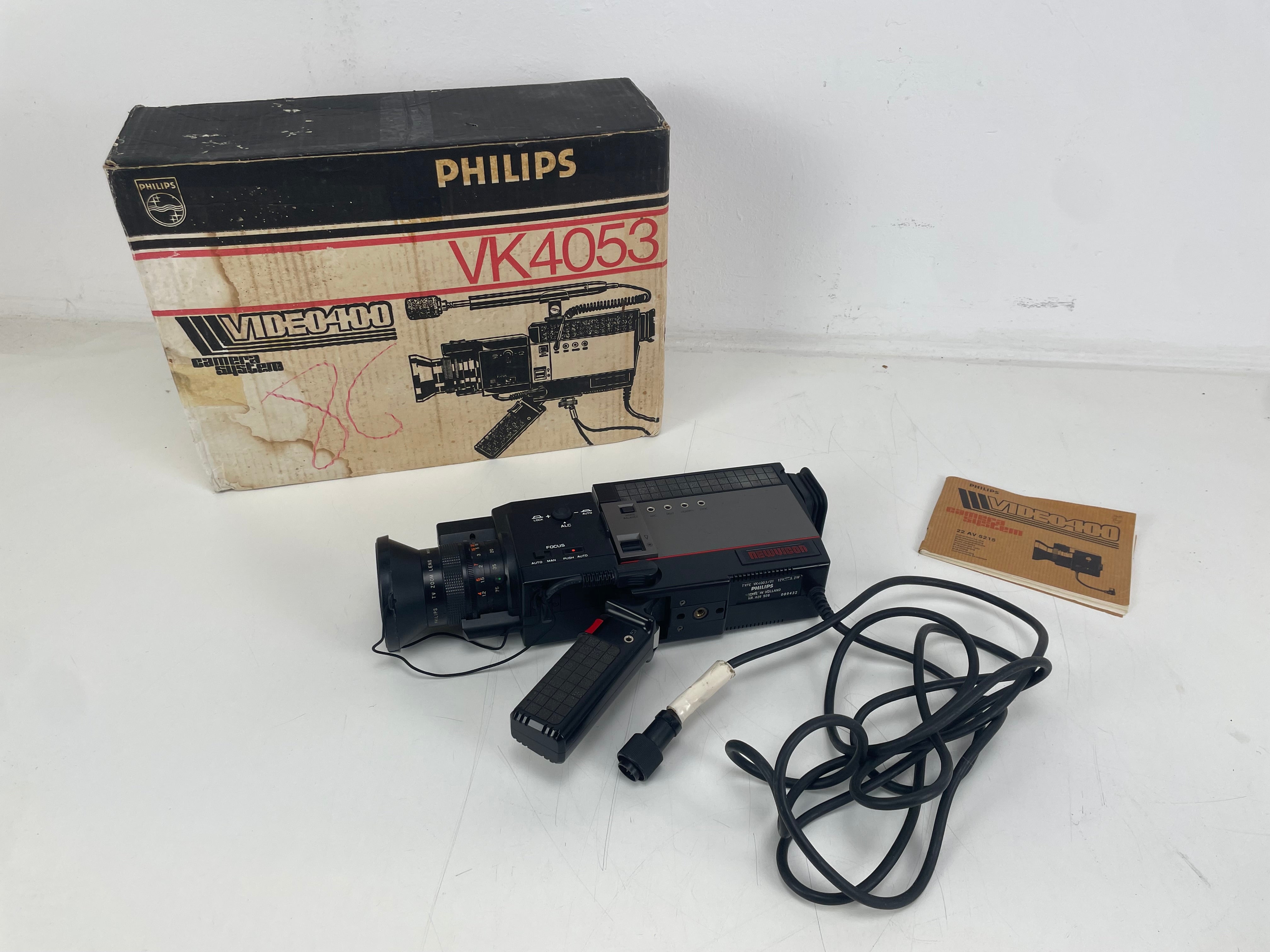 Philips - VK4053 - VK4003/01 - Video400 - Camera Systeem - Inc. Original Box/Manual - As Is