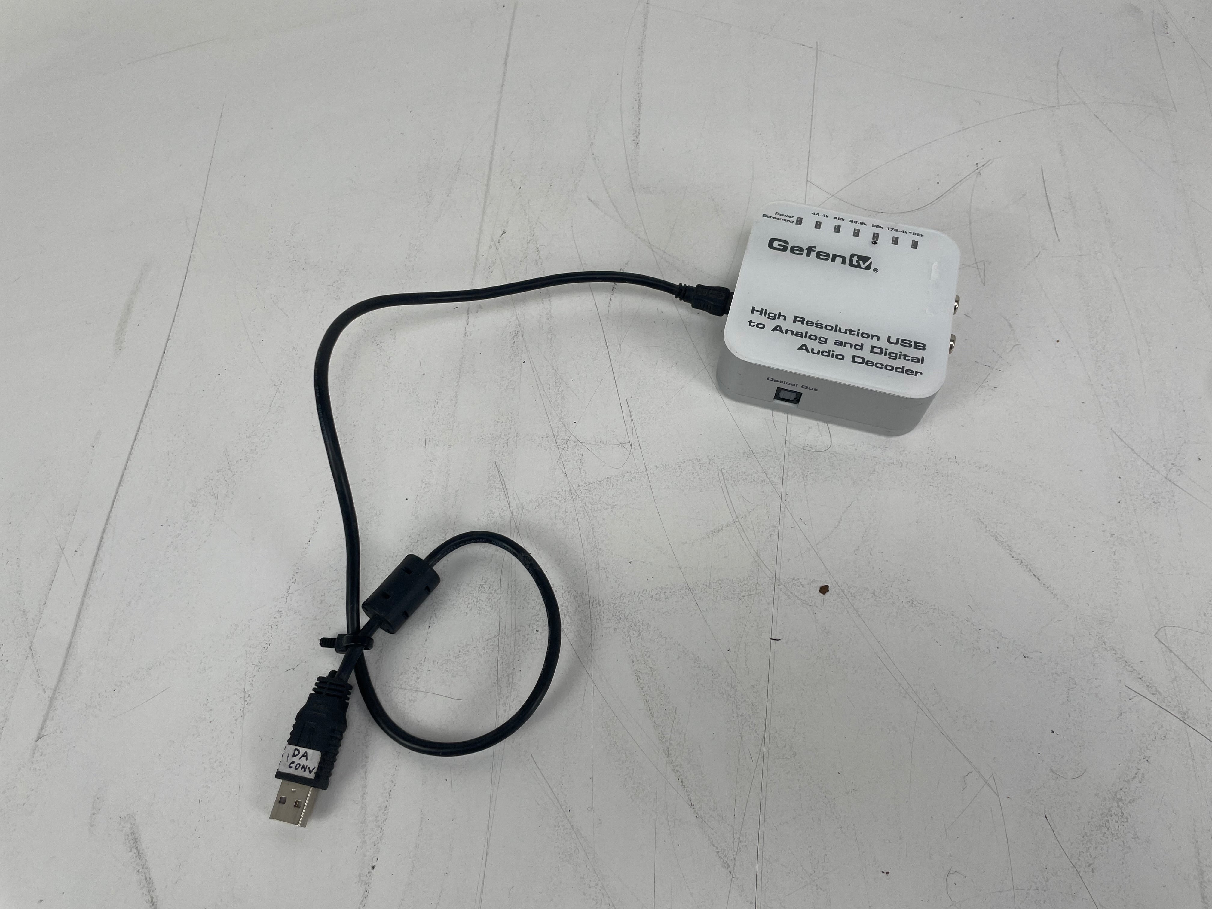 GefenTV - GTV-192KUSB-2-ADAUD - USB to Analog and Digital Audio Decoder