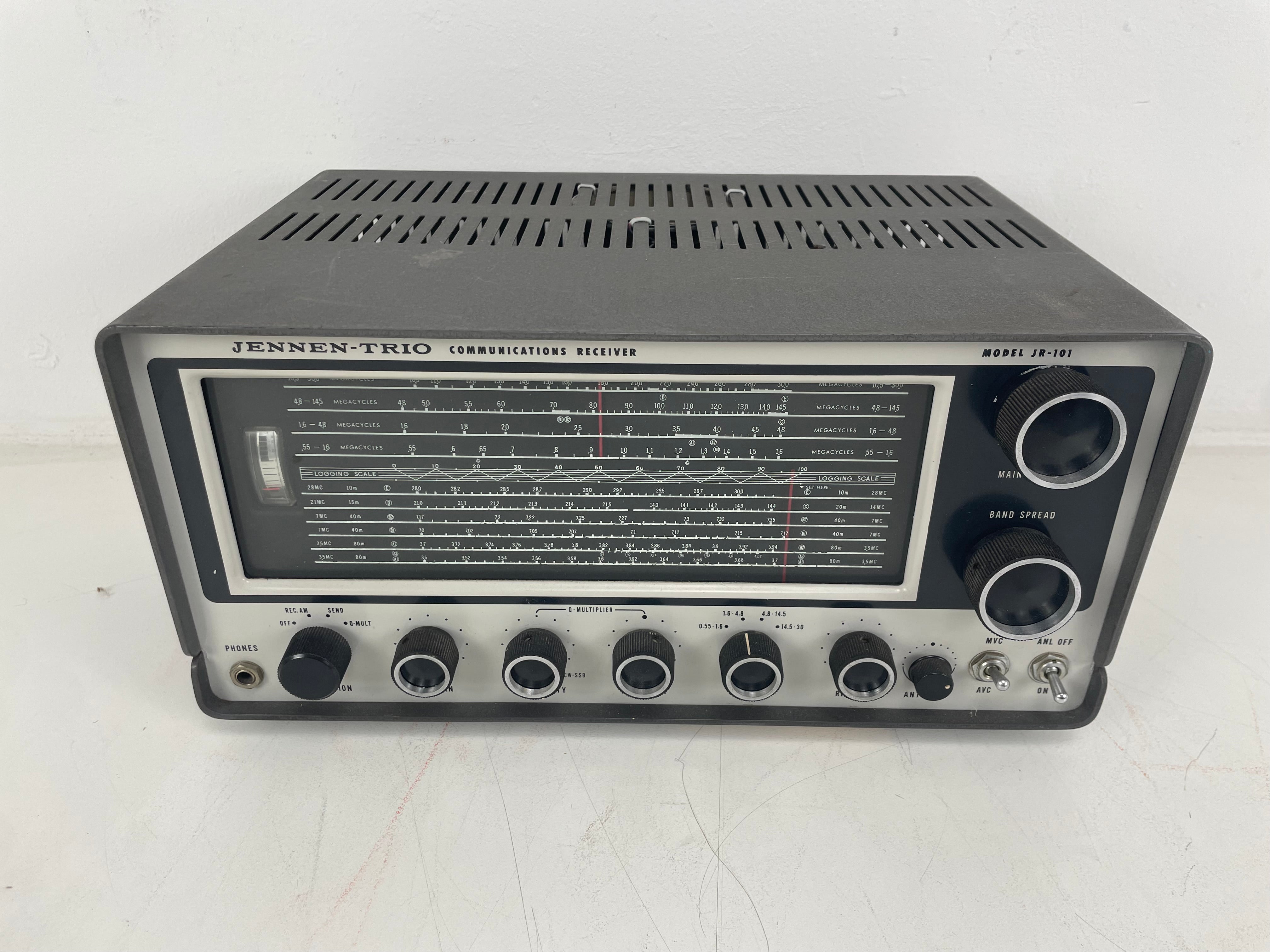 Jennen-Trio - JR-101 - Communications Receiver - As Is (Untested)