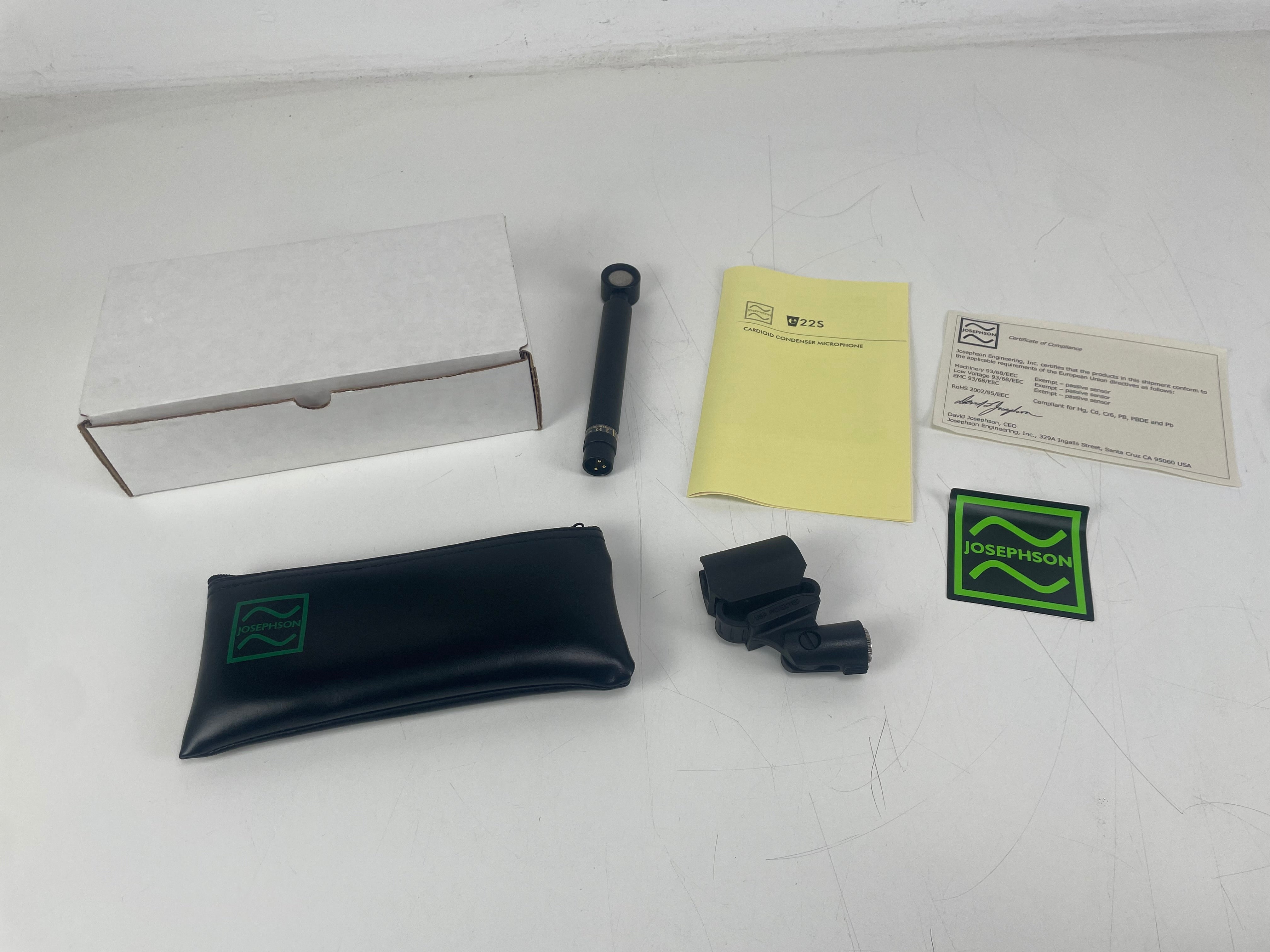 Josephson - e22s - Side-Adress  Microphone - By: Steve Albini -  Mint - 1st owner (No.2)