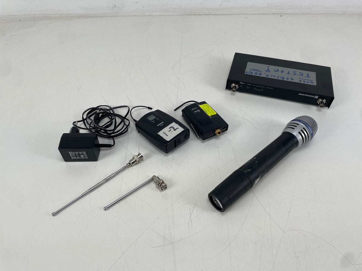 Beyerdynamic – Opus NE 200 UHF Wireless Microphone System – Untested – As Is - Inc Case