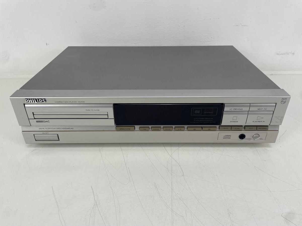 Philips – CD614 – Compact Disc Player – Twin DAC